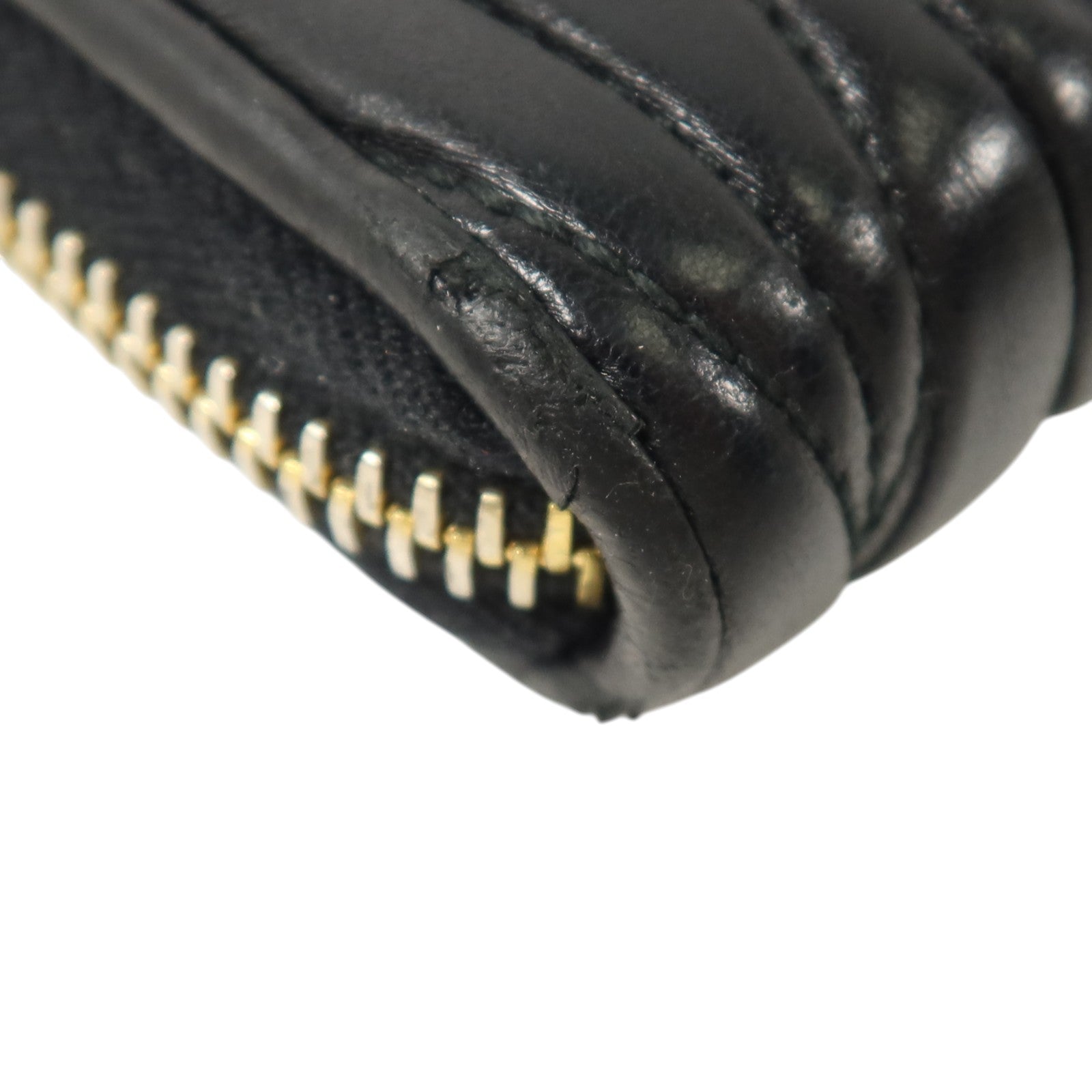 Miu Miu 羊皮皮革Zipper Long Wallet金扣長錢包