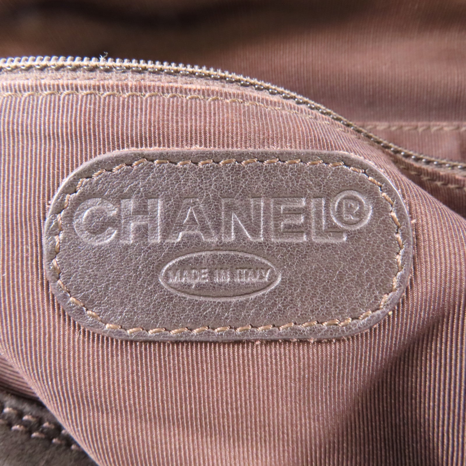 CHANEL 麂皮皮革Shoulder Bag肩背袋