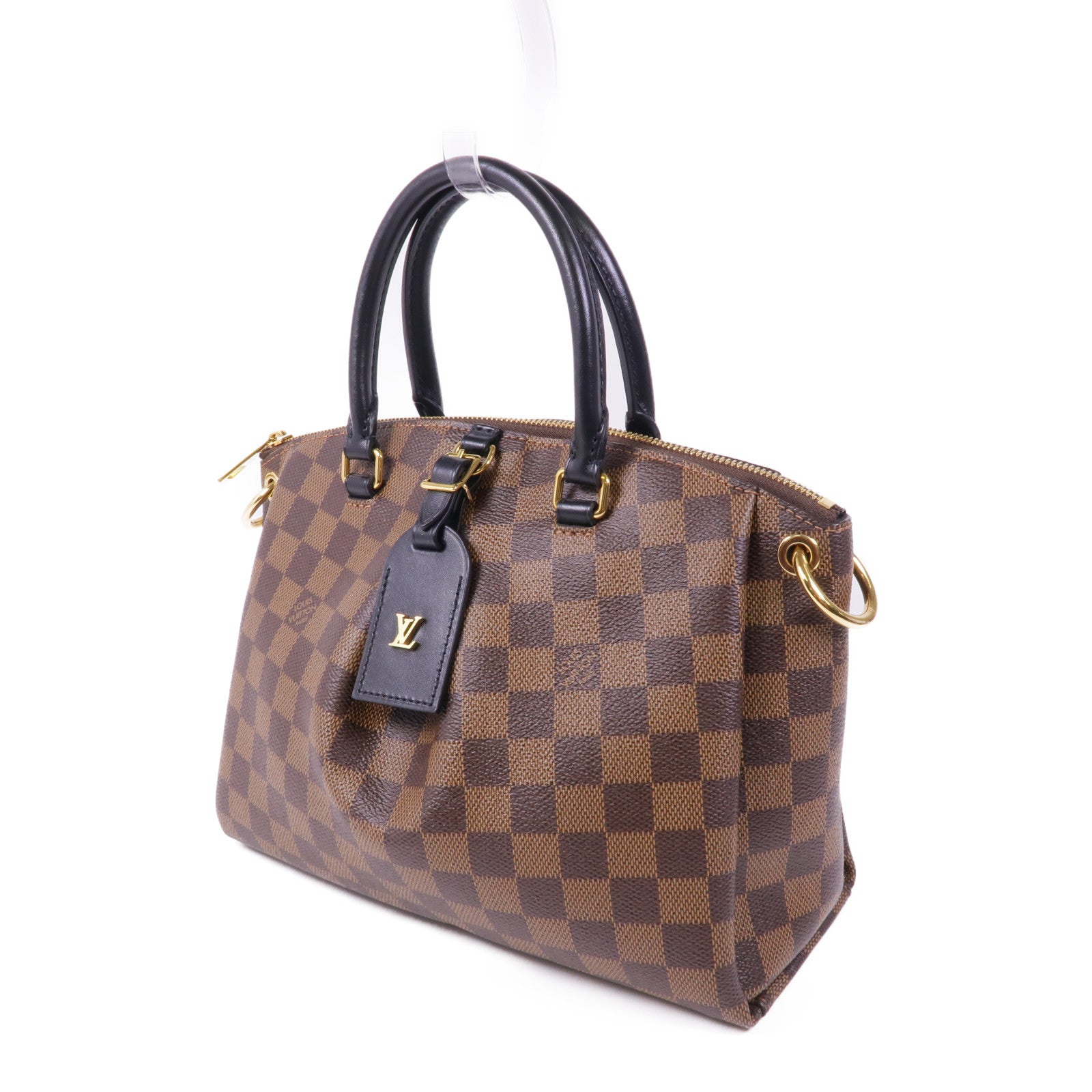 LOUIS VUITTON Damier Odeon Tote PM金扣手挽肩背兩用袋