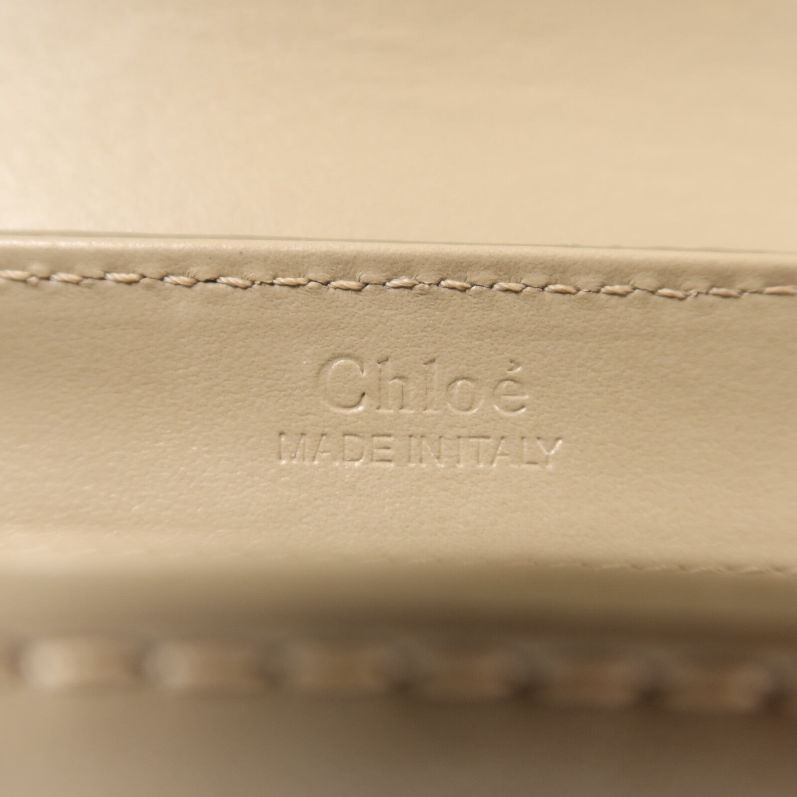 Chloe 牛皮皮革C Bag金扣手挽肩背兩用袋