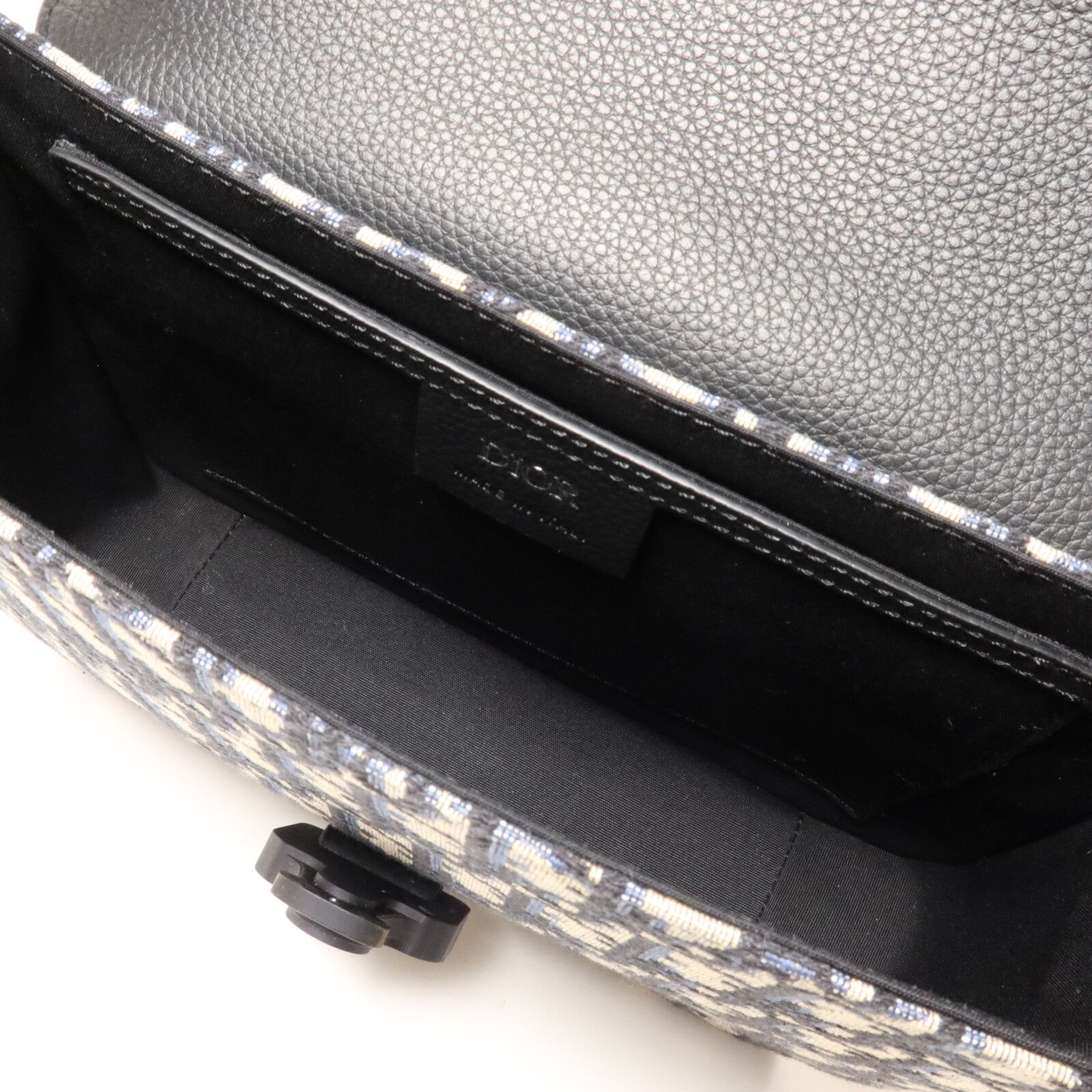 Dior 牛皮皮革/帆布Saddle Messenger Bag肩背袋