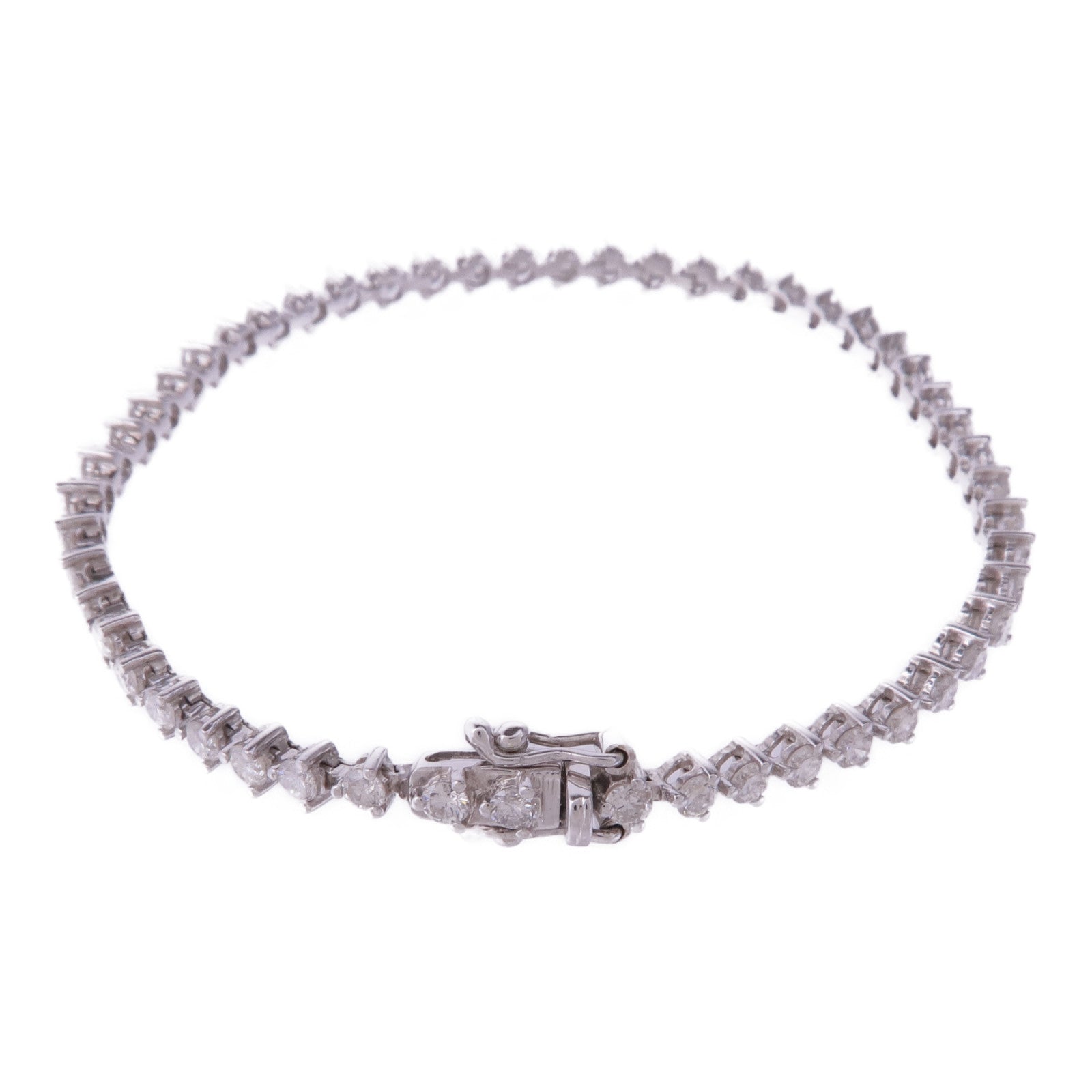 JEWELRY 18K白金Diamond Bracelet鑽石手鏈