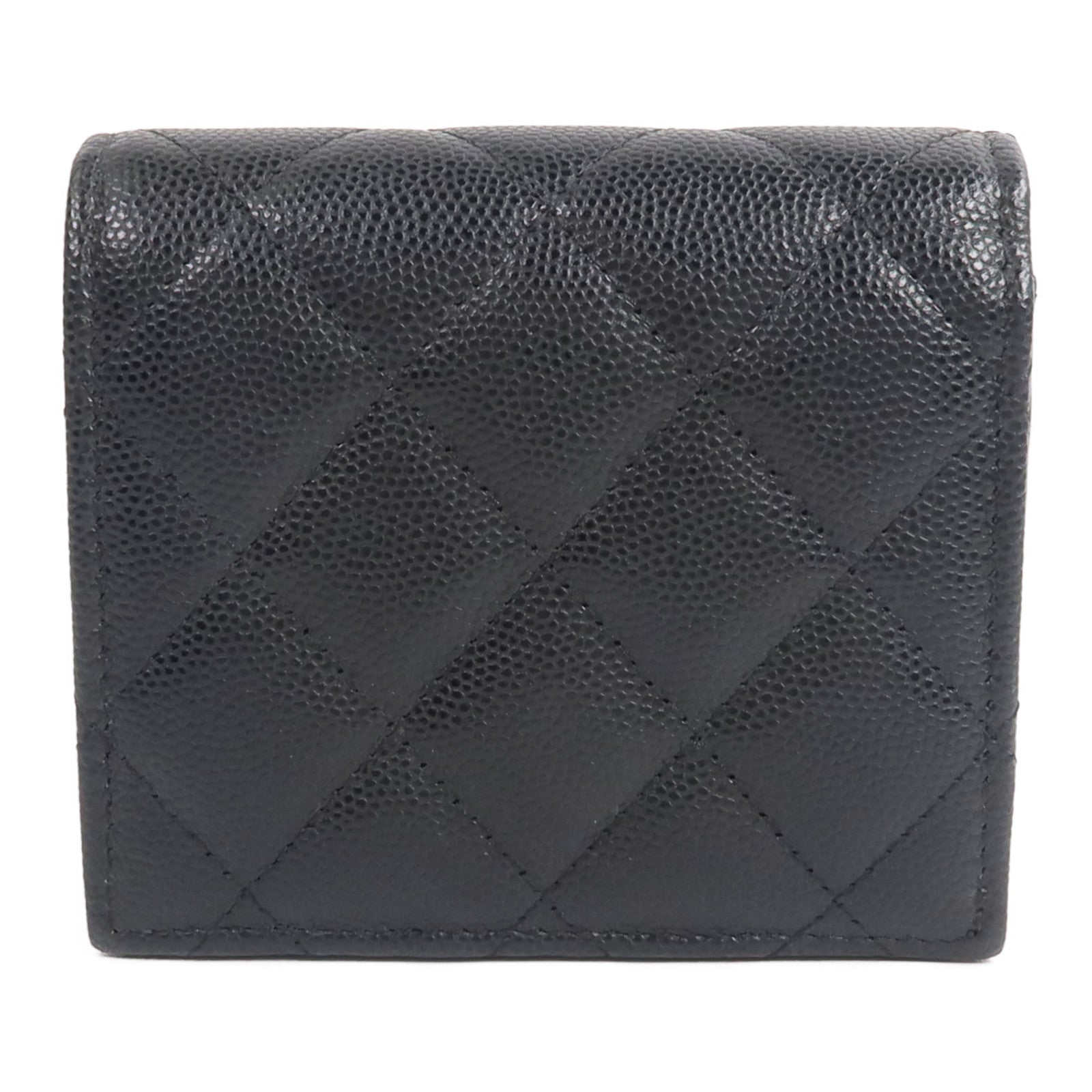 CHANEL 牛皮皮革Fold Wallet錢包