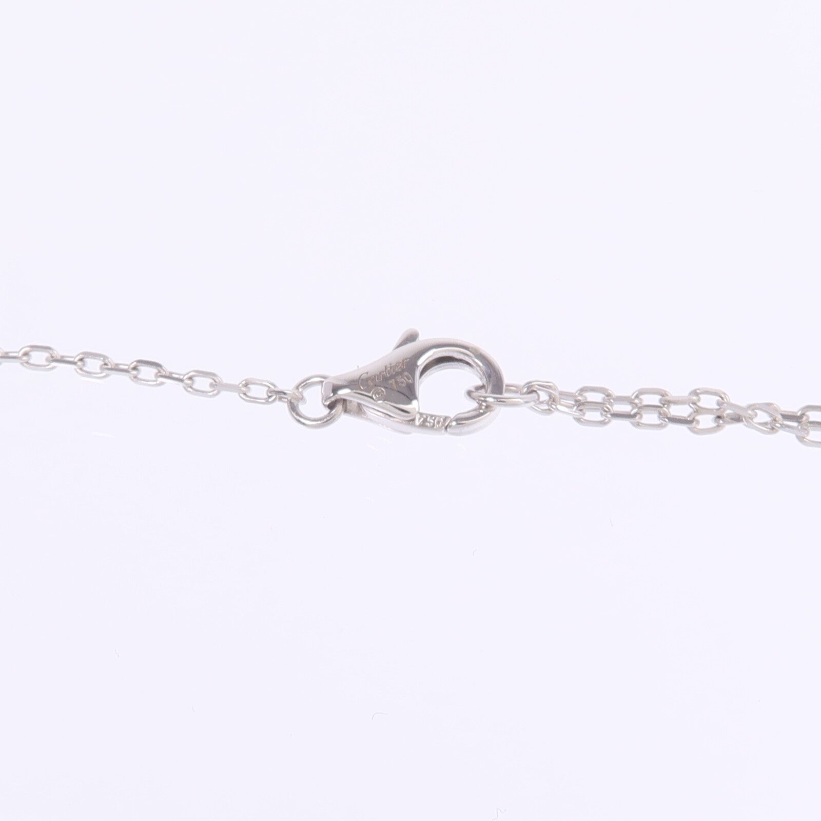 CARTIER 18K白金Pearl Necklace珍珠項鍊