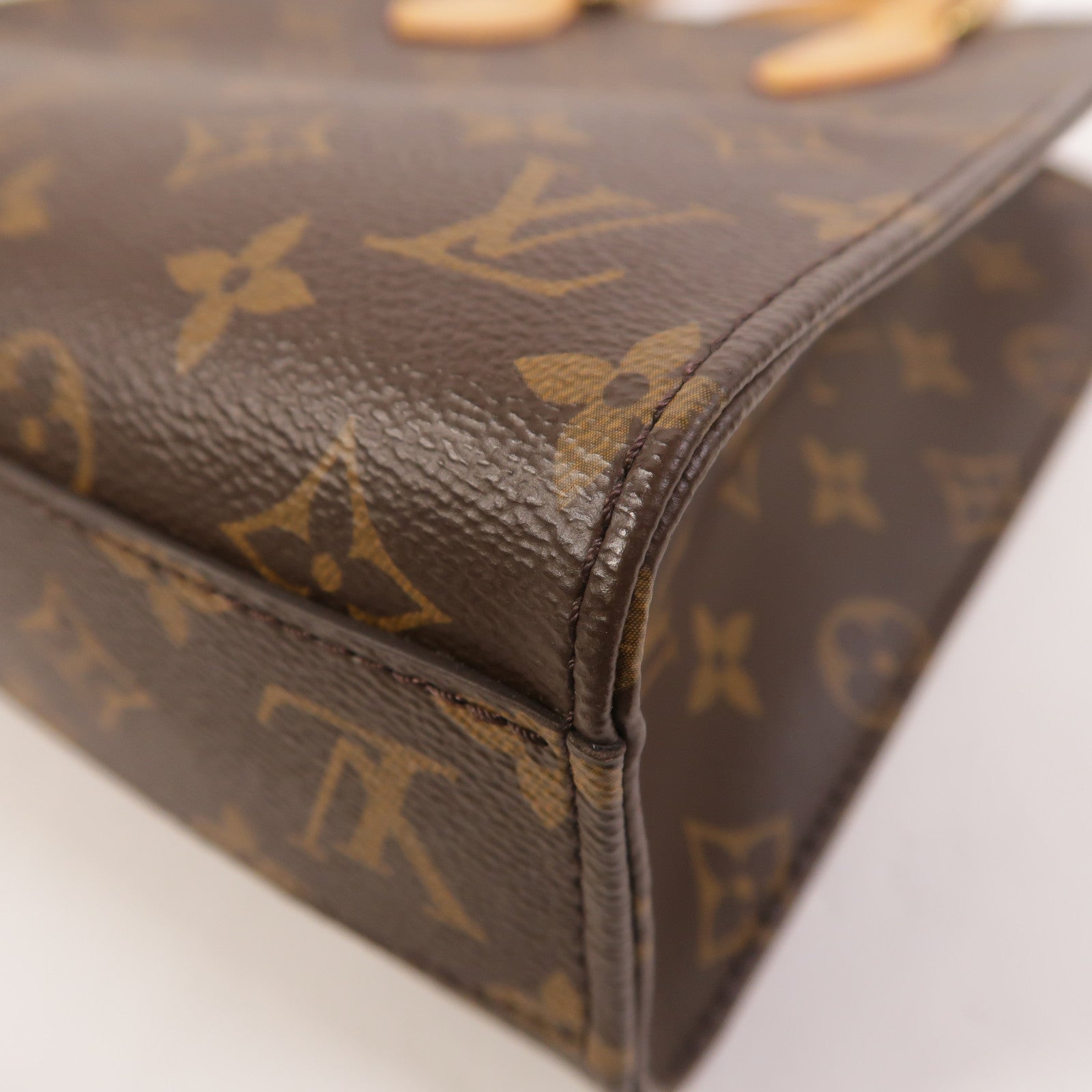 LOUIS VUITTON Monogram Sac Plat BB手挽肩背兩用袋