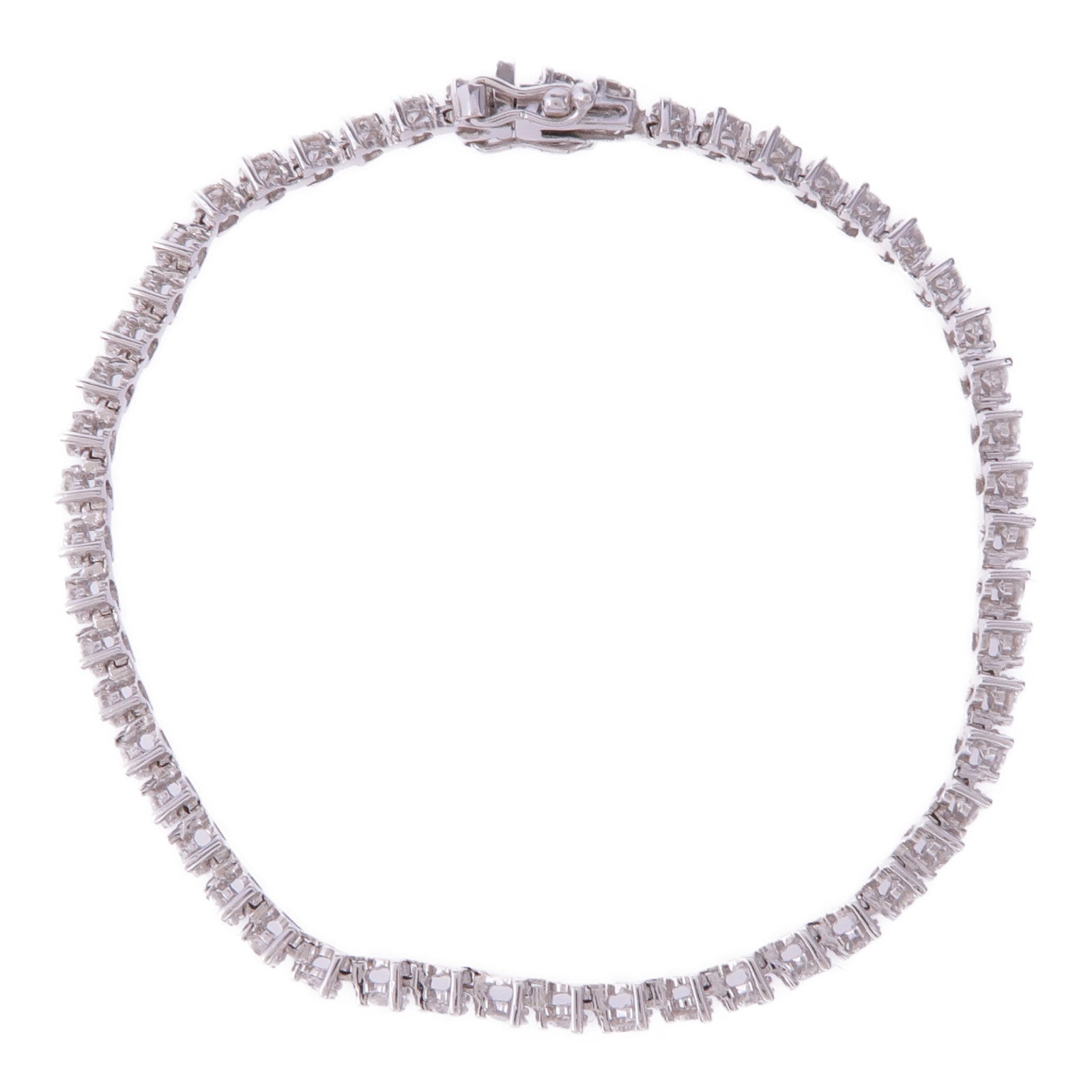 JEWELRY 18K白金Diamond Bracelet鑽石手鏈