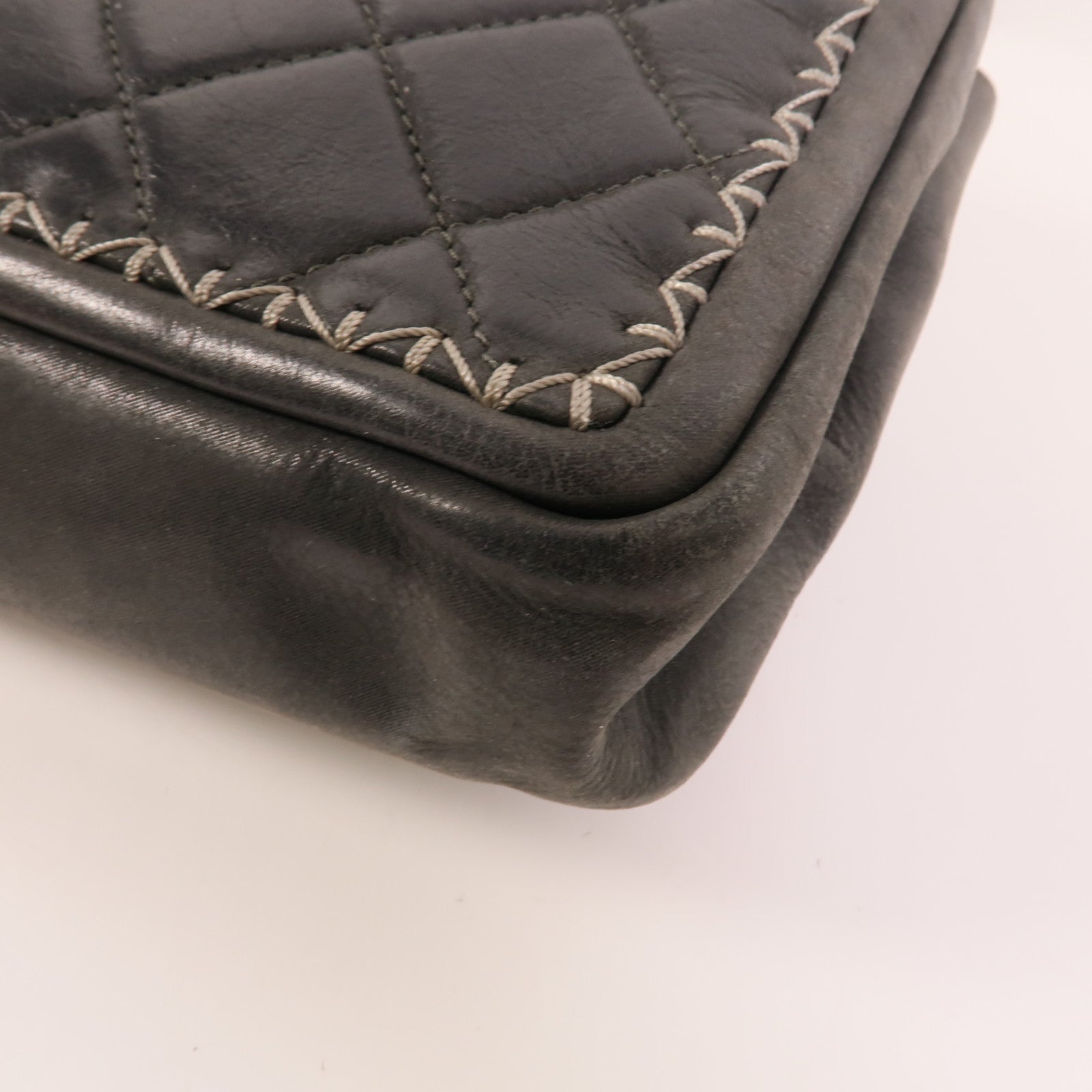 CHANEL 牛皮皮革Chain Shoulder肩背袋