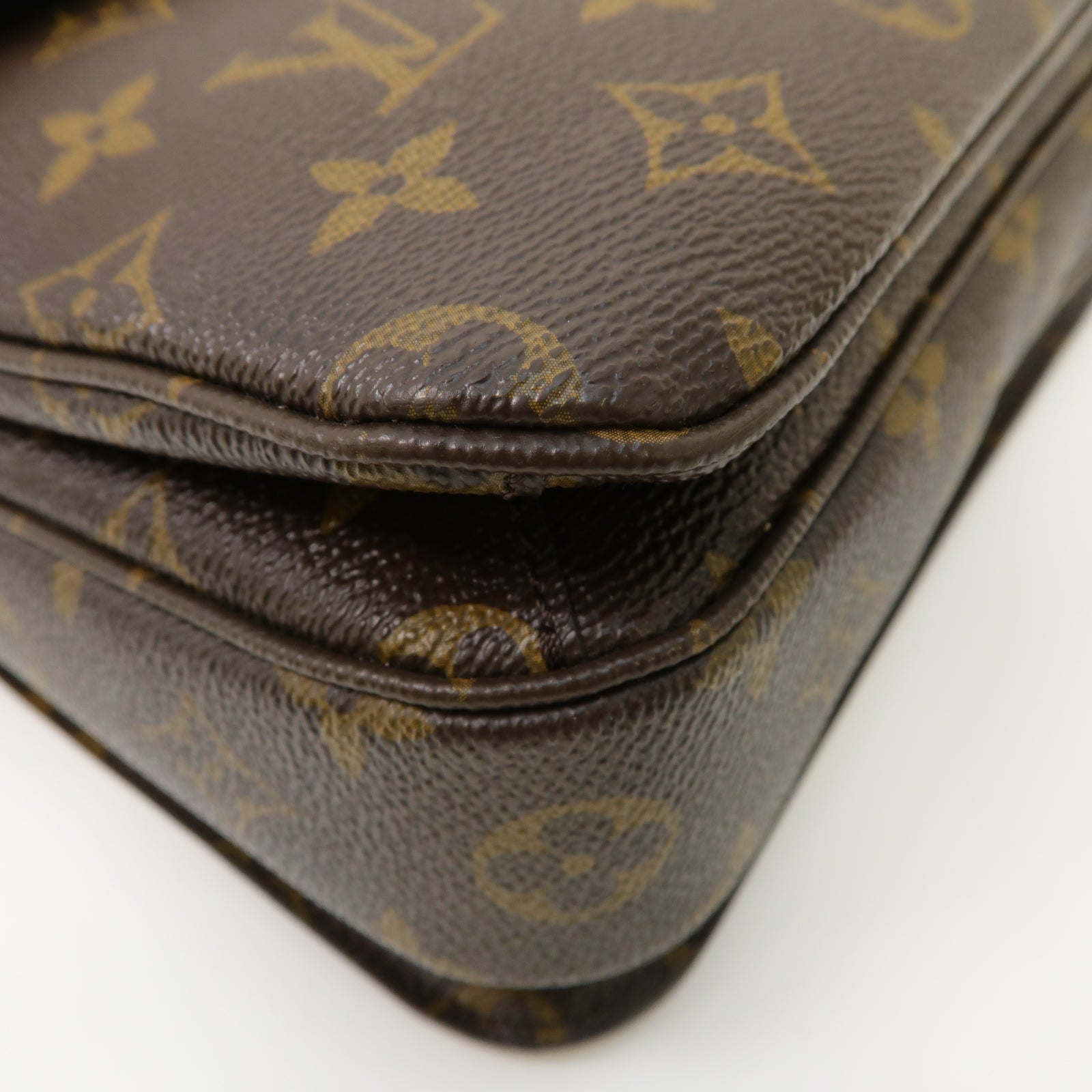 LOUIS VUITTON 【激減優惠】Monogram Metis手挽肩背兩用袋金扣棕色