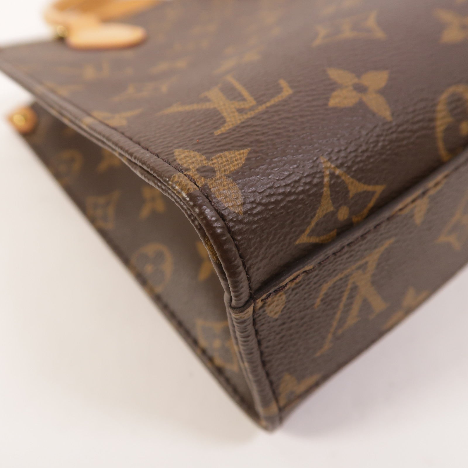 LOUIS VUITTON Monogram Sac Plat BB手挽肩背兩用袋