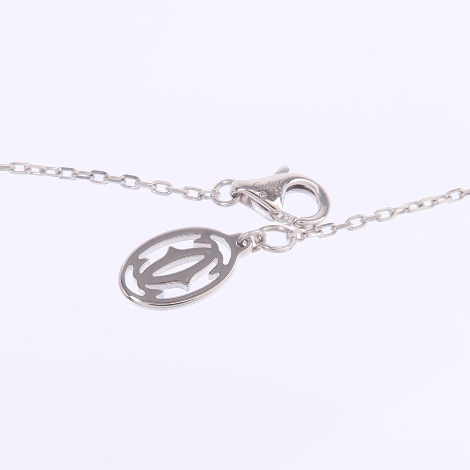 CARTIER 18K白金Pearl Necklace珍珠項鍊