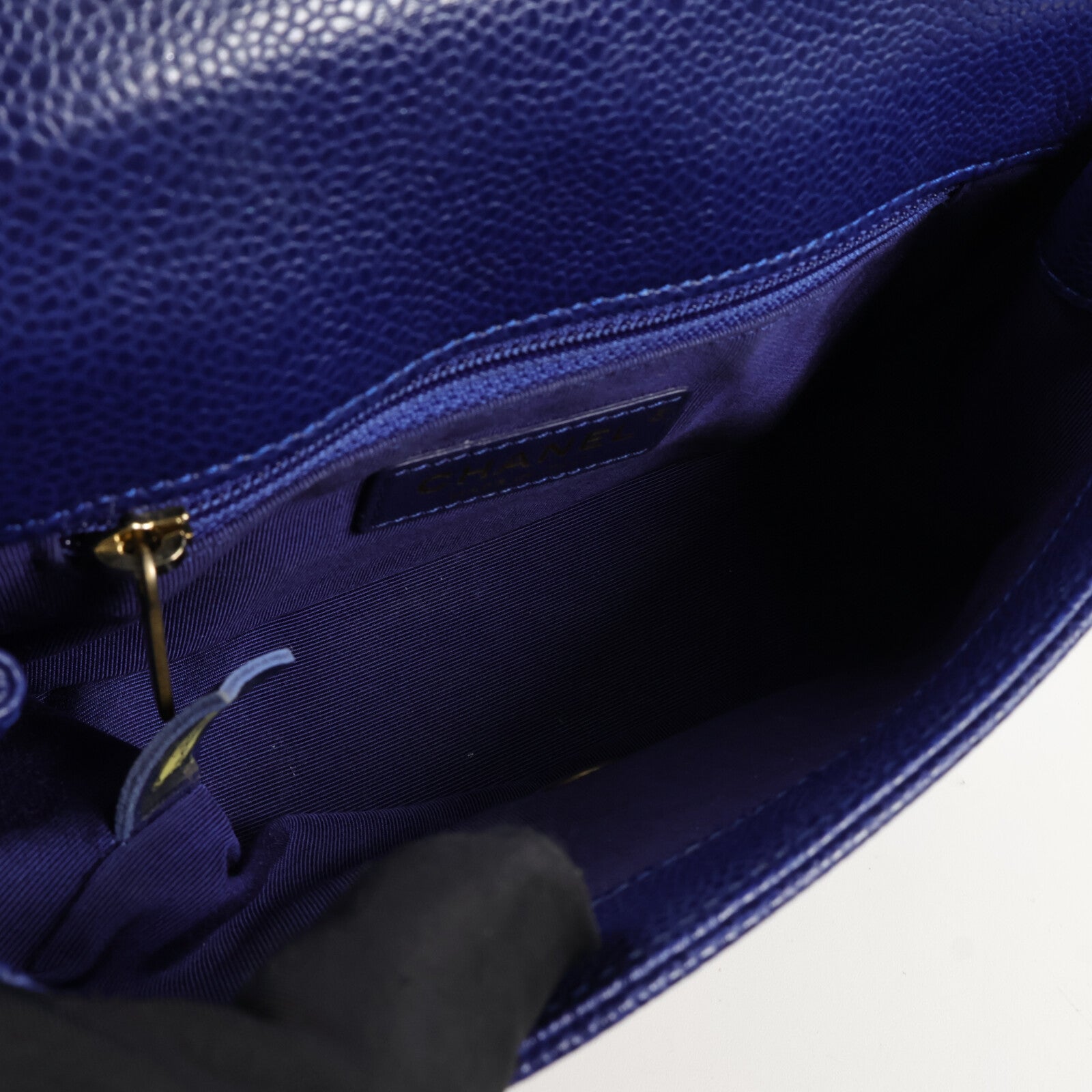 CHANEL 牛皮皮革Mini Carry Around Flap Bag鏈帶手挽肩背兩用袋