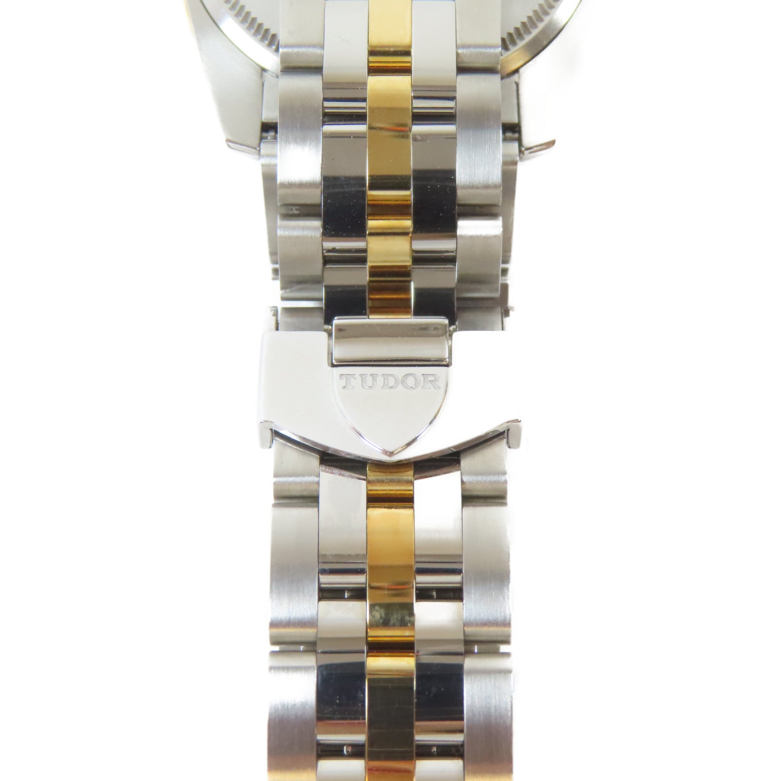 TUDOR 【激減優惠】Glamour Date 18K黃金/不鏽鋼手錶自動機芯金色