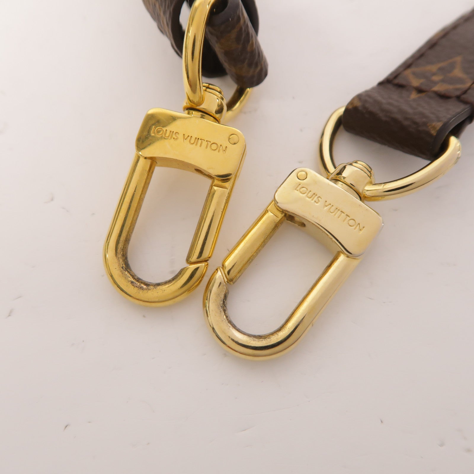 LOUIS VUITTON Monogram Sac Plat BB手挽肩背兩用袋
