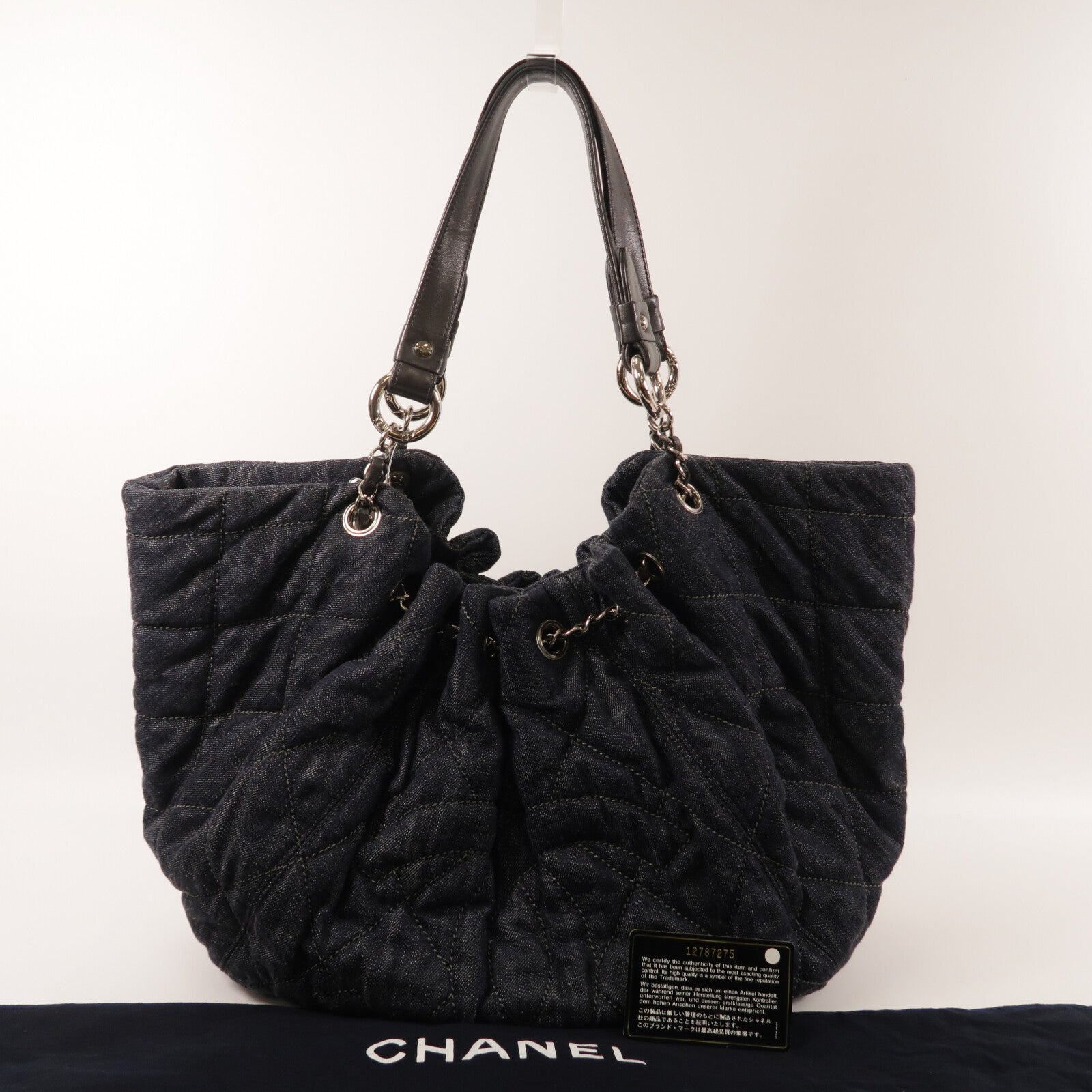 CHANEL Denim Tote Bag手挽袋