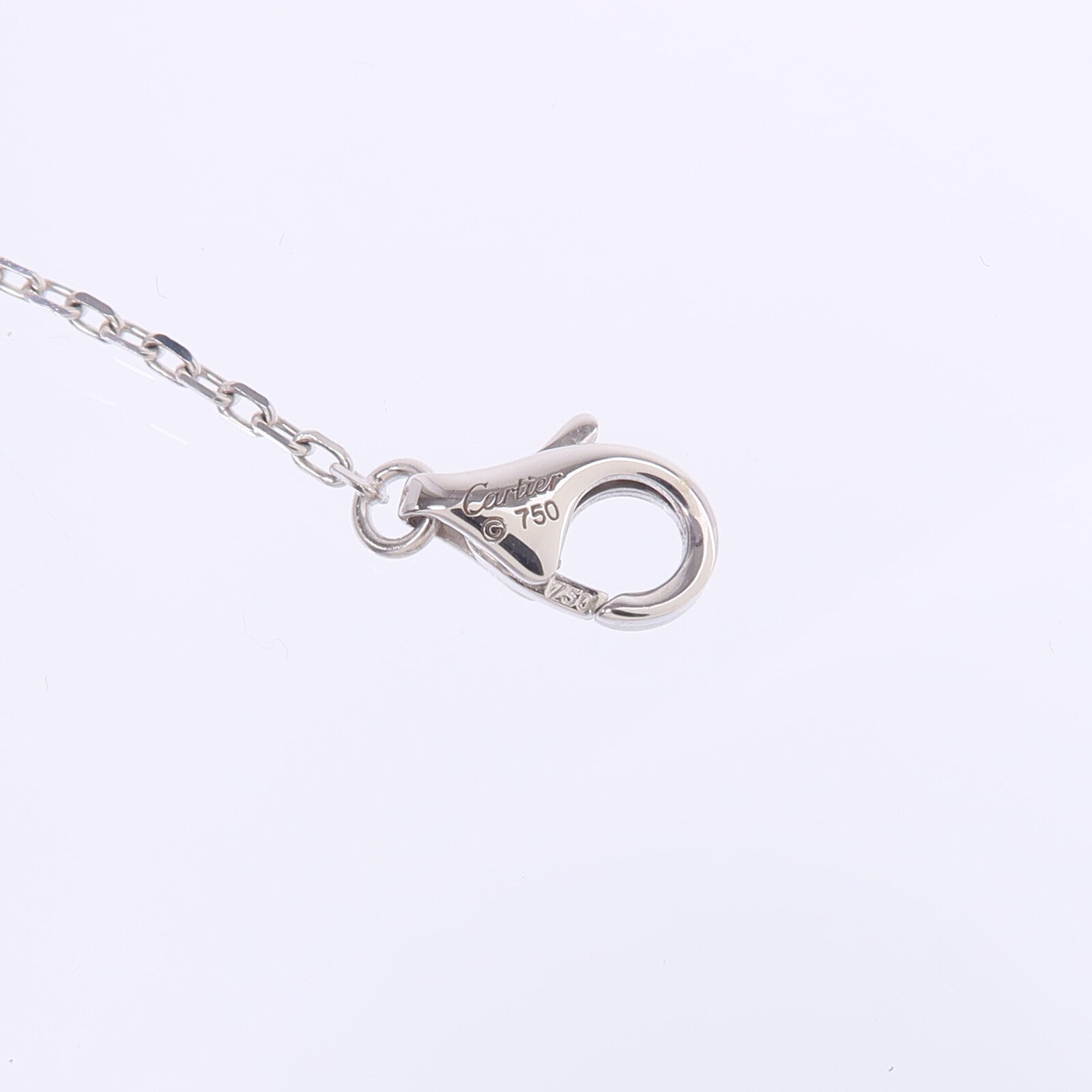 CARTIER 18K白金Pearl Necklace珍珠項鍊