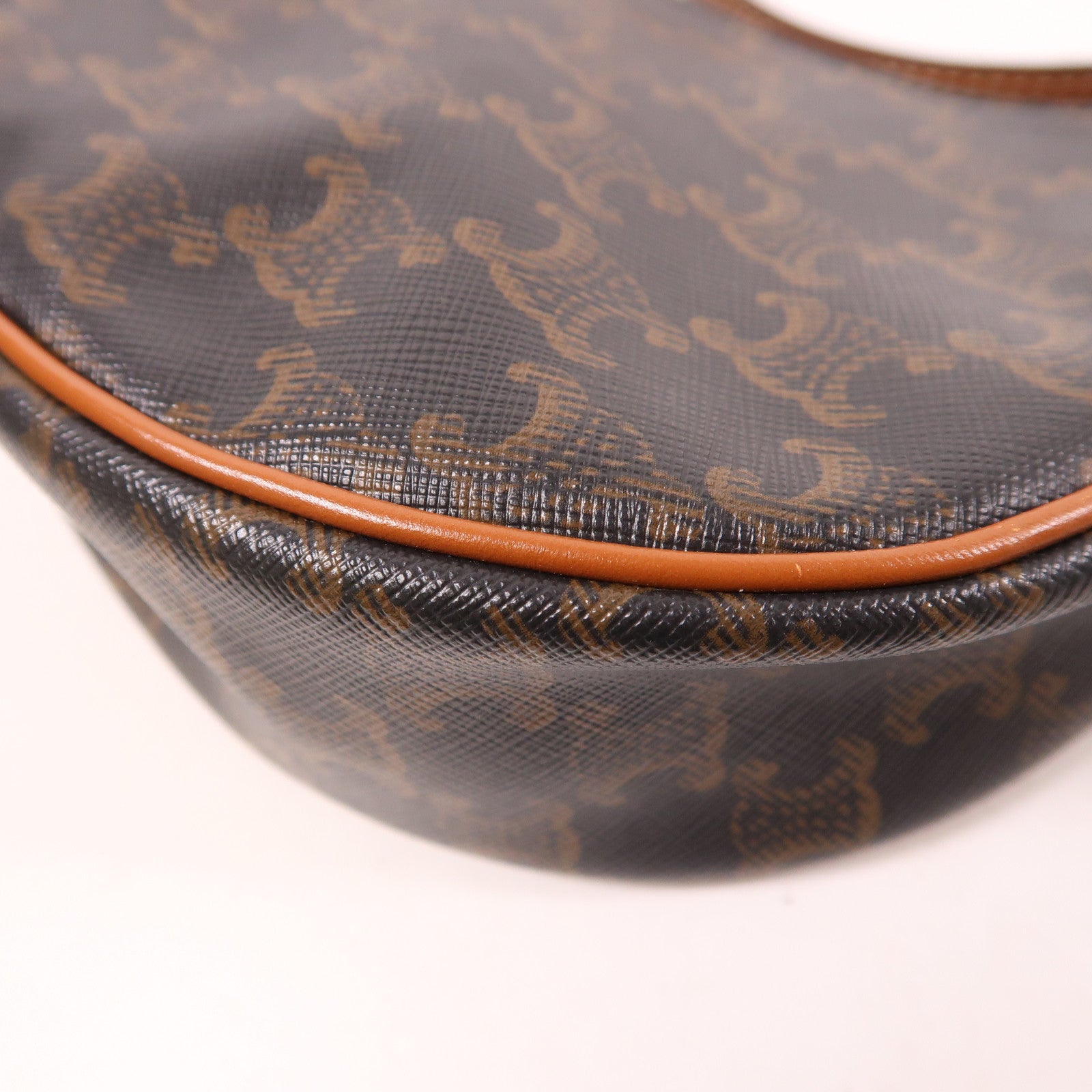 CELINE 塗層帆布Ava金扣肩背袋