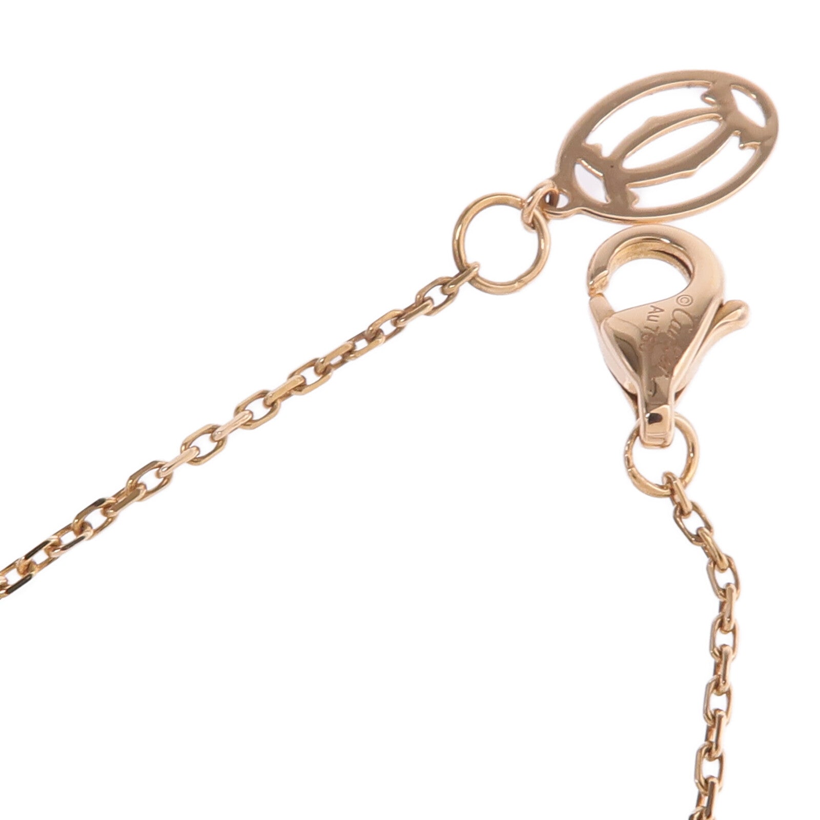 CARTIER 18K玫瑰金d'Amour Bracelet Diamond鑽石手鏈