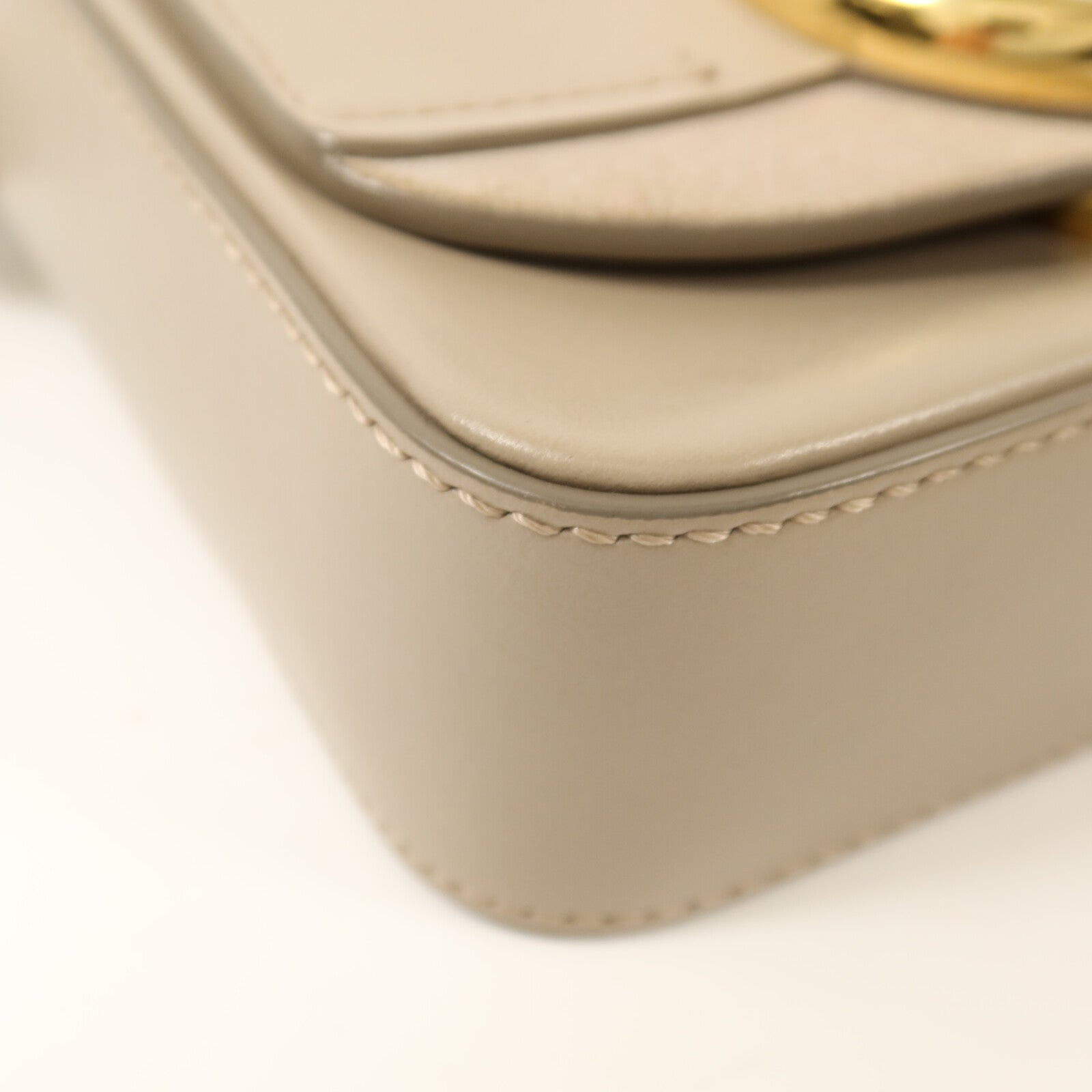 Chloe 牛皮皮革C Bag金扣手挽肩背兩用袋