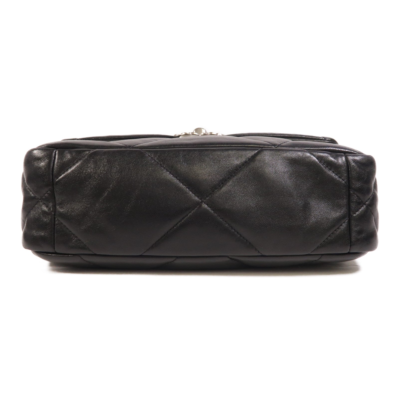 CHANEL 羊皮皮革C19 Small手挽肩背兩用袋