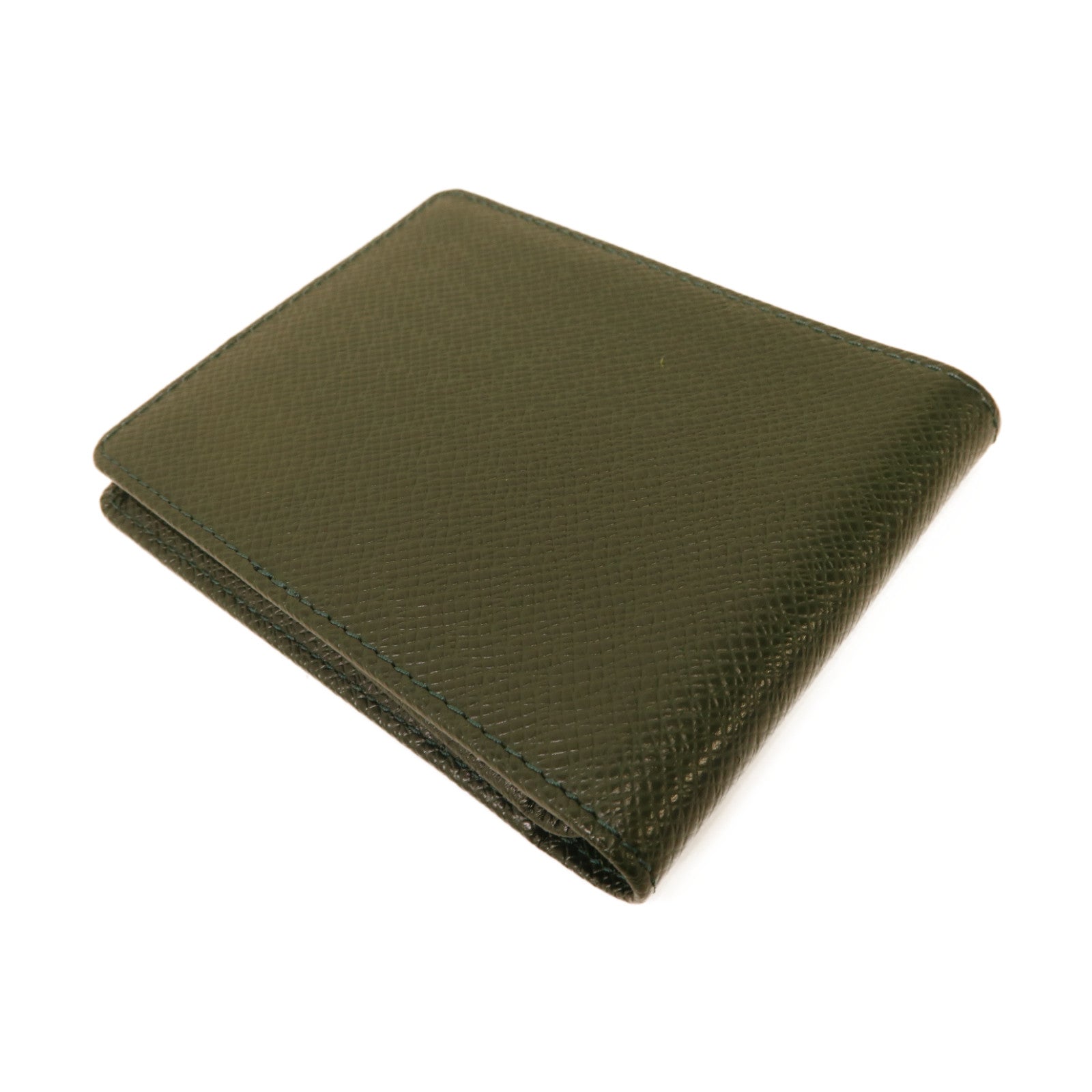 LOUIS VUITTON Taiga Porte Billets 3 Voler折疊錢包綠色