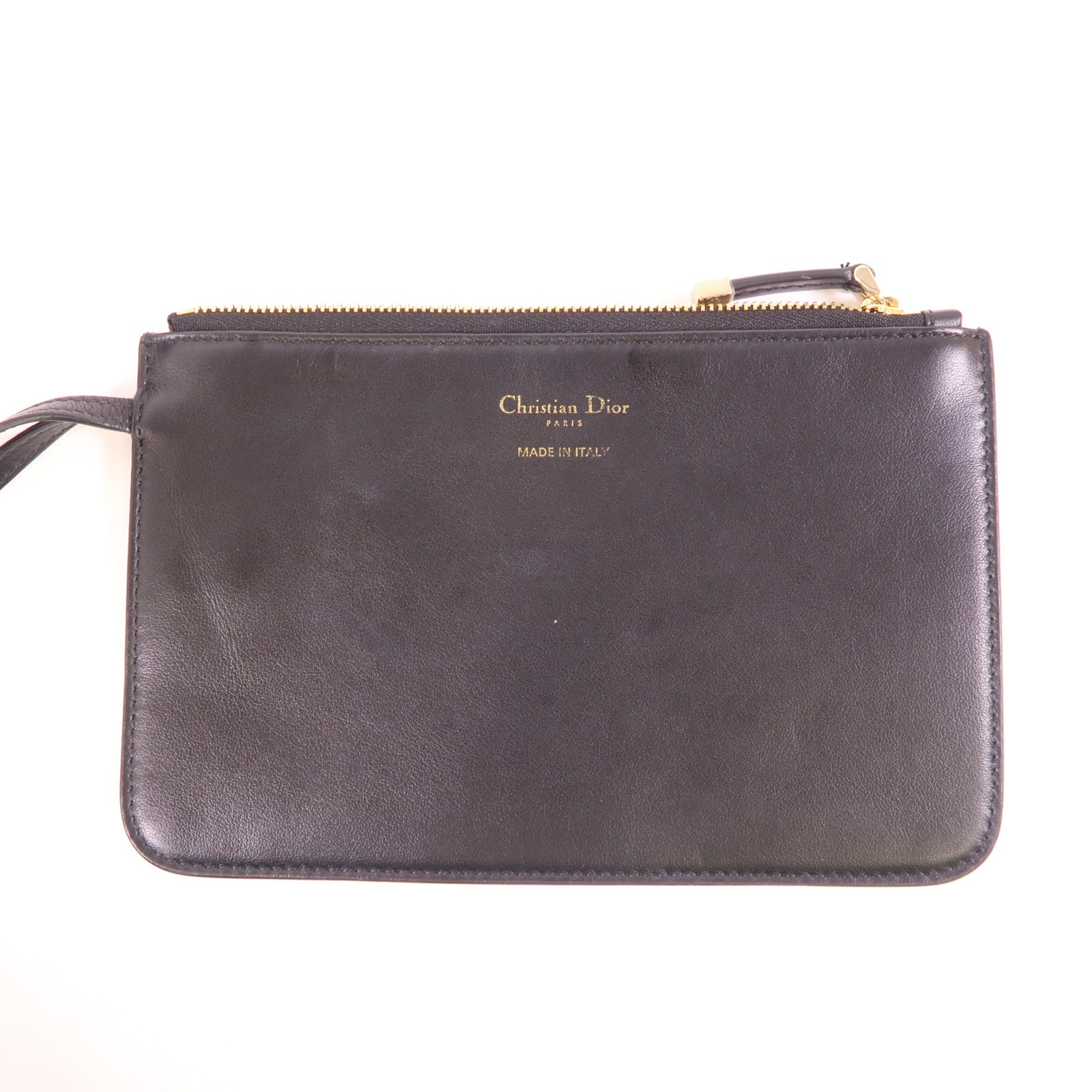 Dior Tweed/皮革Toujours Medium金扣肩背袋