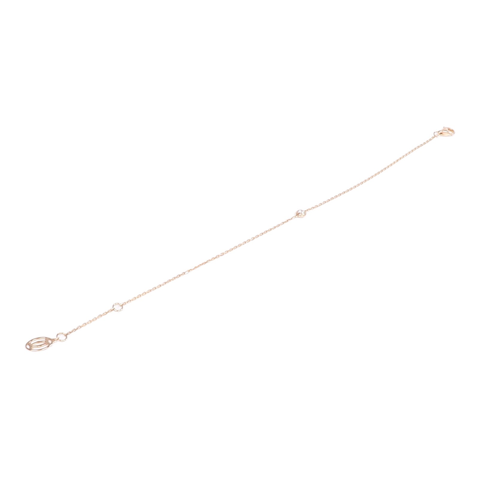 CARTIER 18K玫瑰金d'Amour Bracelet Diamond鑽石手鏈