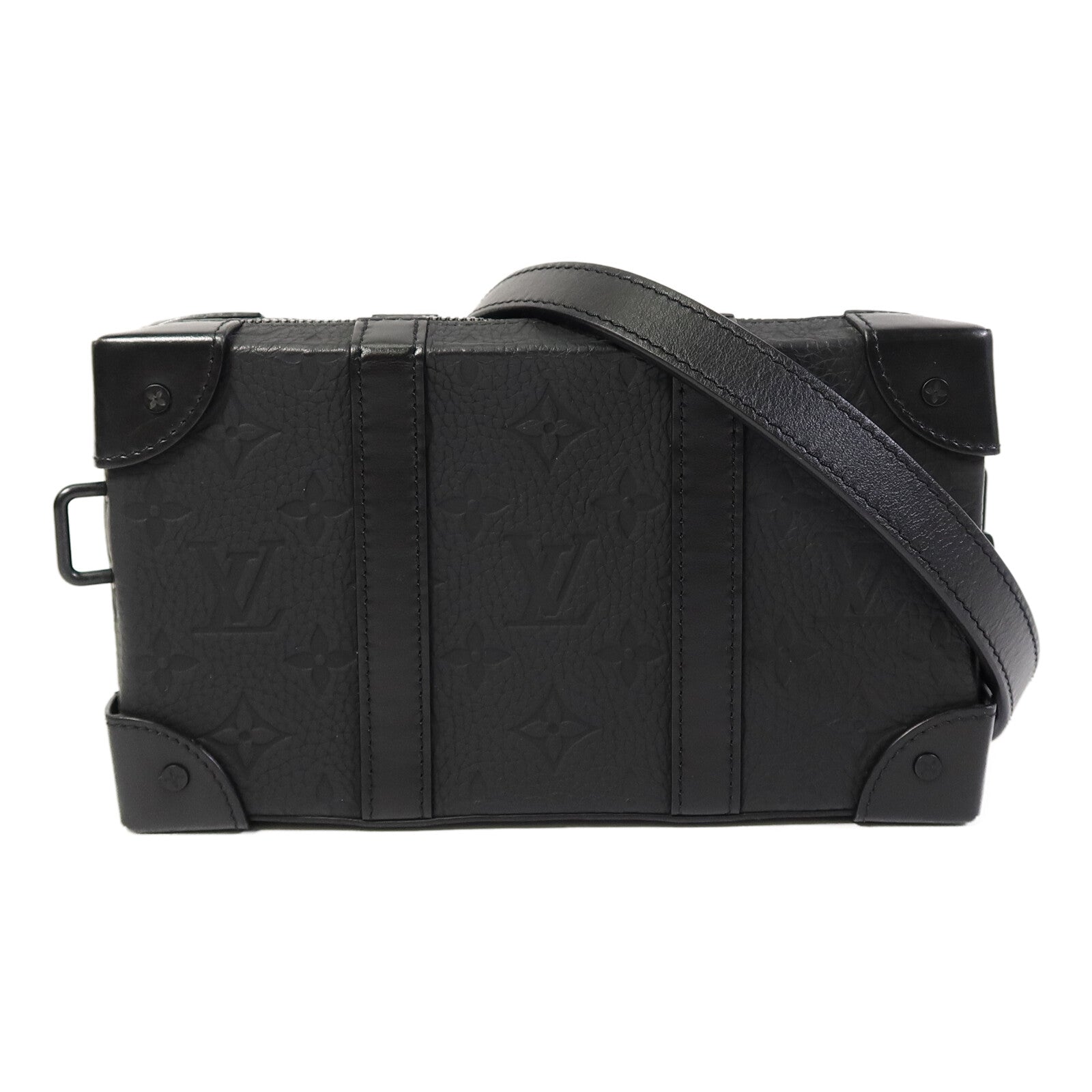 LOUIS VUITTON Monogram Taurillon Soft Trunk肩背袋