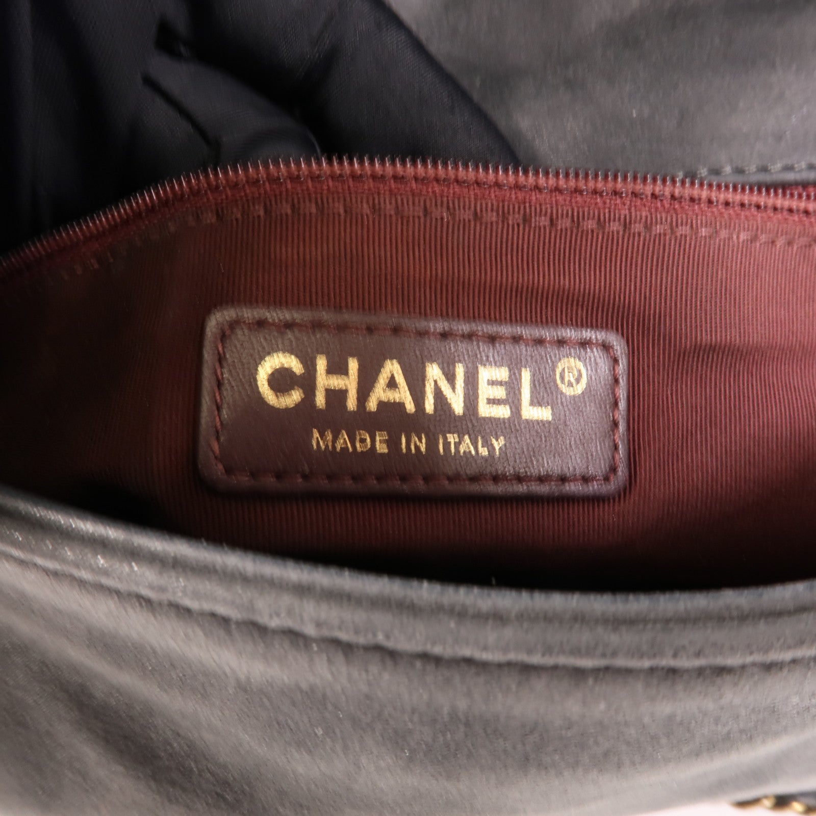 CHANEL 牛皮皮革Chain Shoulder肩背袋