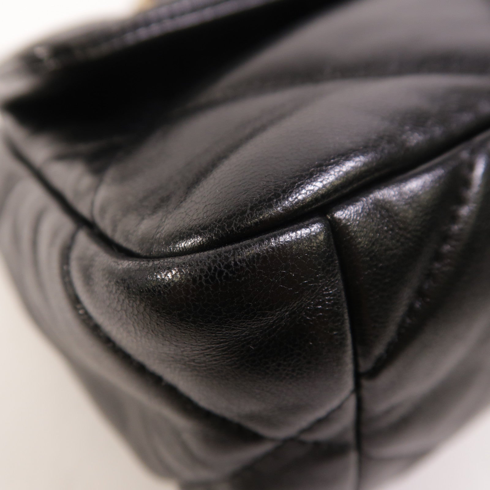 CHANEL 羊皮皮革C19 Small手挽肩背兩用袋