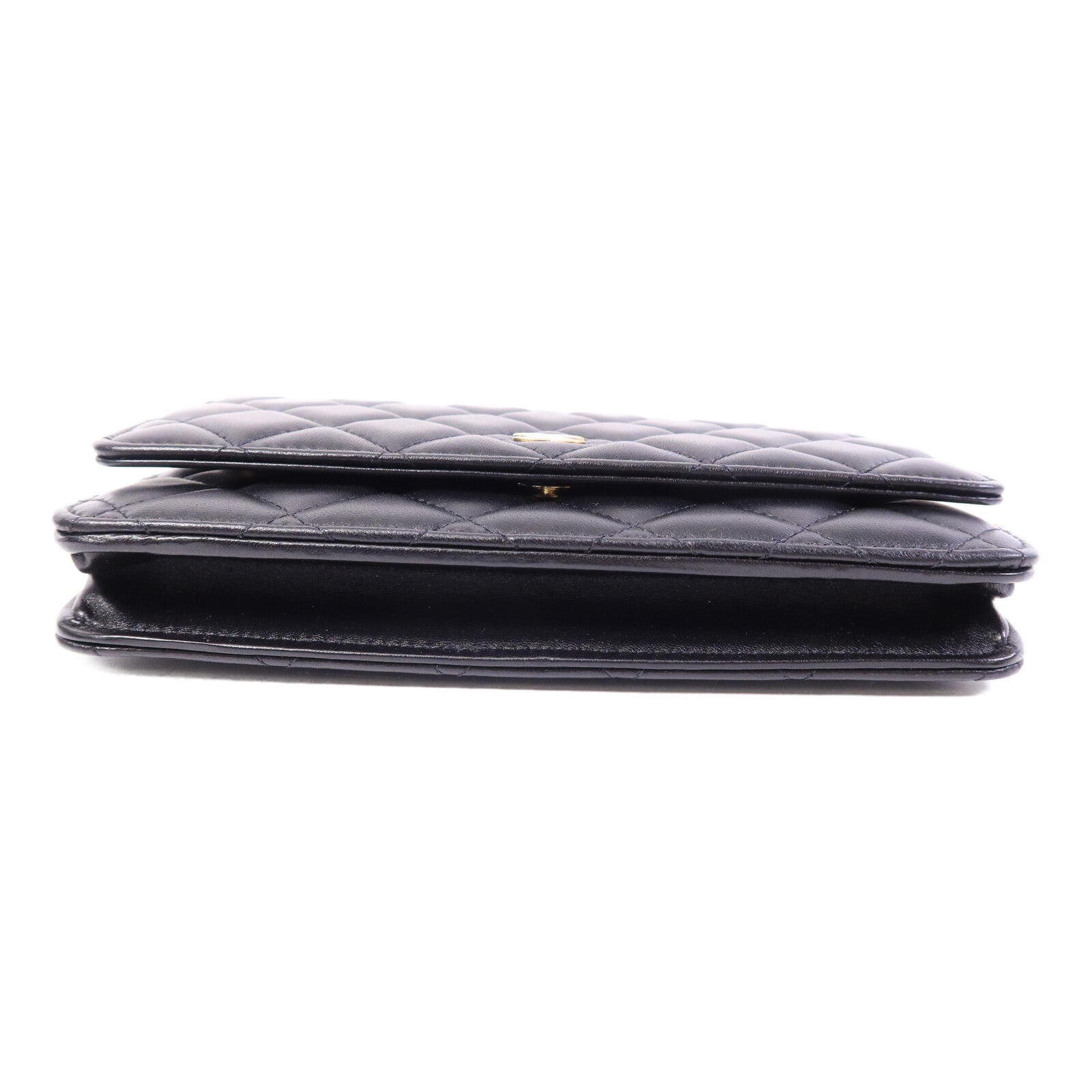 CHANEL 羊皮皮革WOC Wallet On Chain鏈帶肩背袋