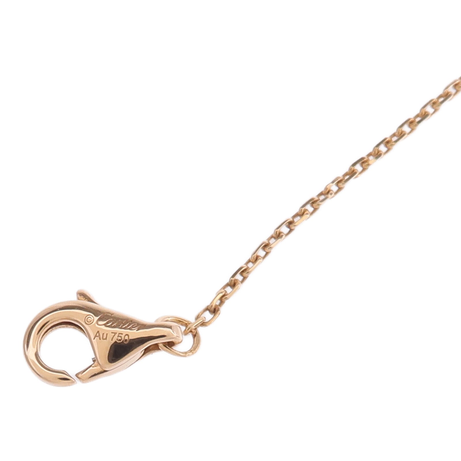 CARTIER 18K玫瑰金d'Amour Bracelet Diamond鑽石手鏈