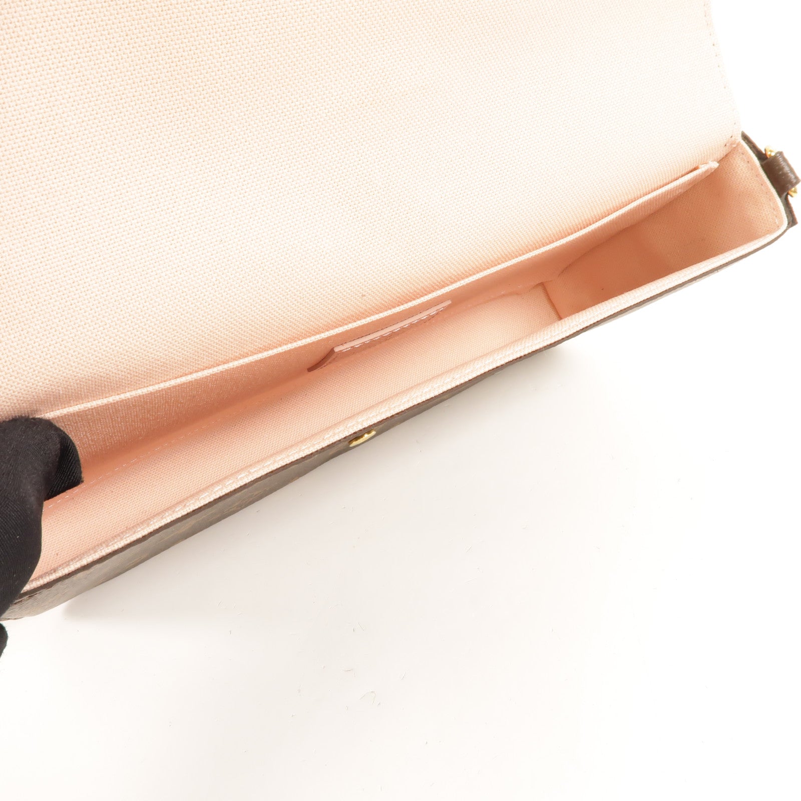 LOUIS VUITTON Monogram Lovely Birds Felicie Pochette金扣肩背袋