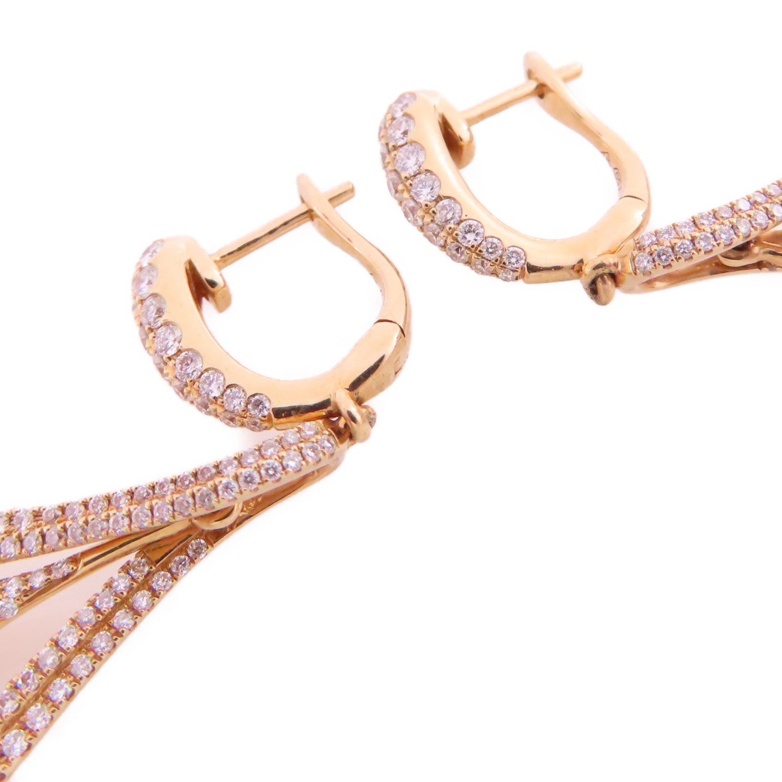 JEWELRY 【激減優惠】18K玫瑰金/鑽石Diamond Earrings耳環