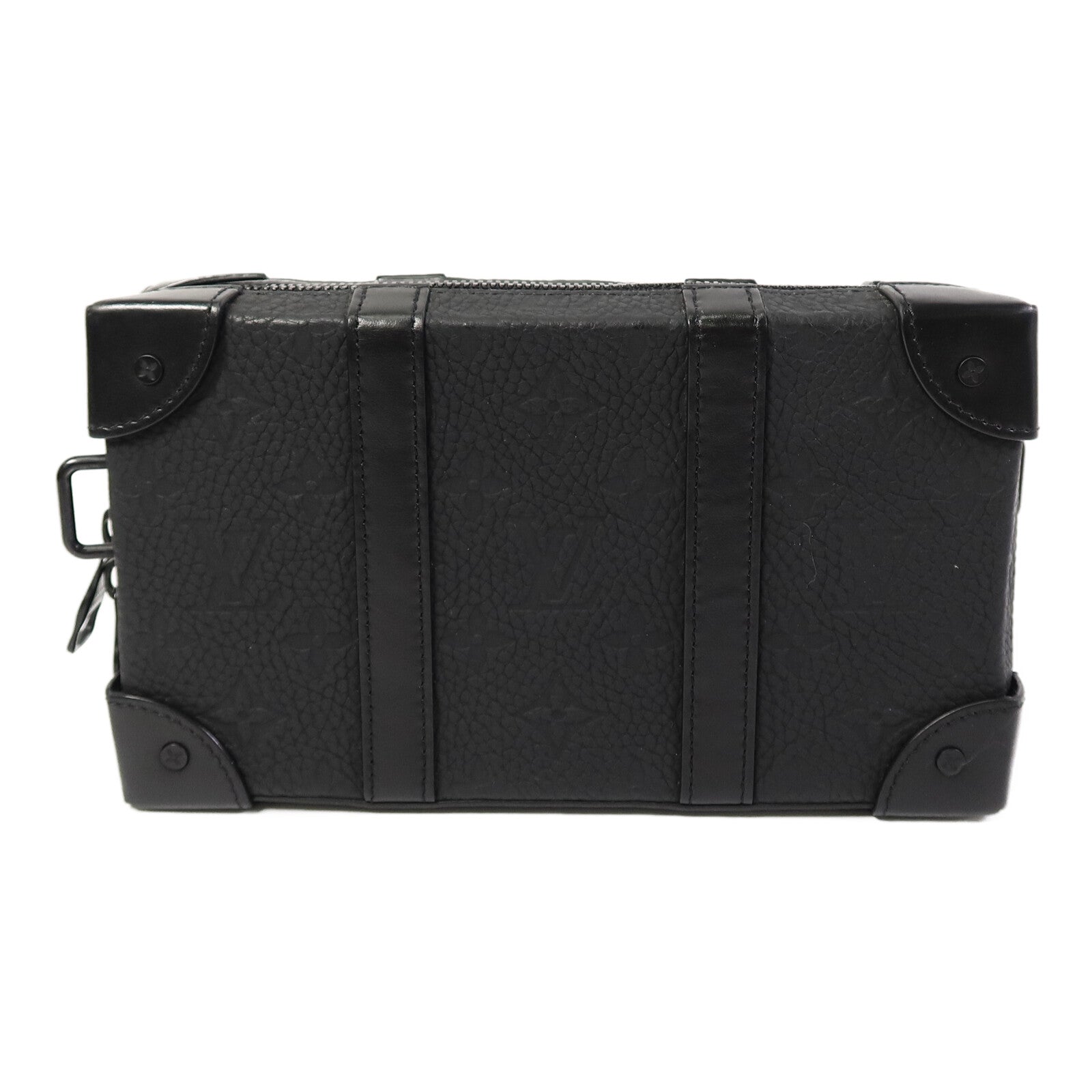 LOUIS VUITTON Monogram Taurillon Soft Trunk肩背袋