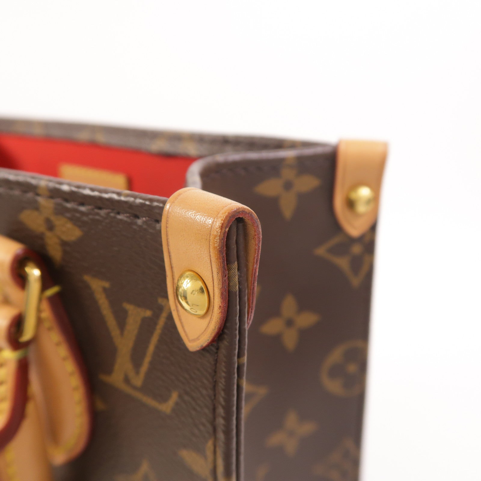 LOUIS VUITTON Monogram Sac Plat BB手挽肩背兩用袋