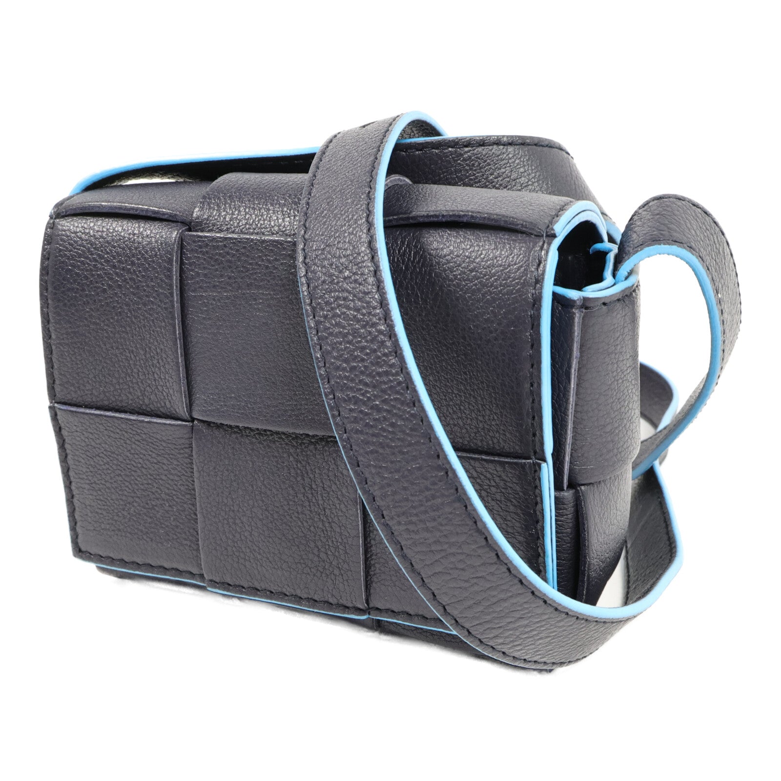 BOTTEGA VENETA 羊皮皮革Mini Cassette肩背袋