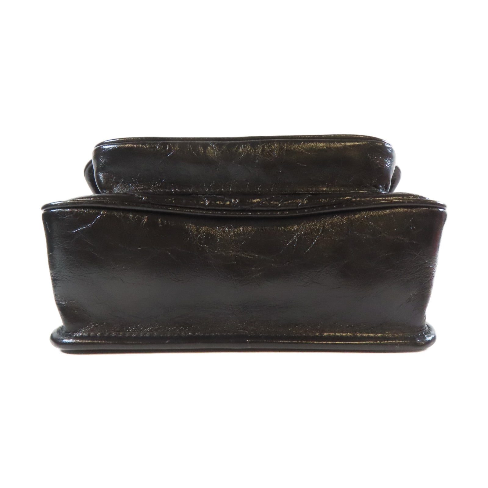 SAINT LAURENT 牛皮皮革Niki Baby金扣鏈帶肩背袋黑色