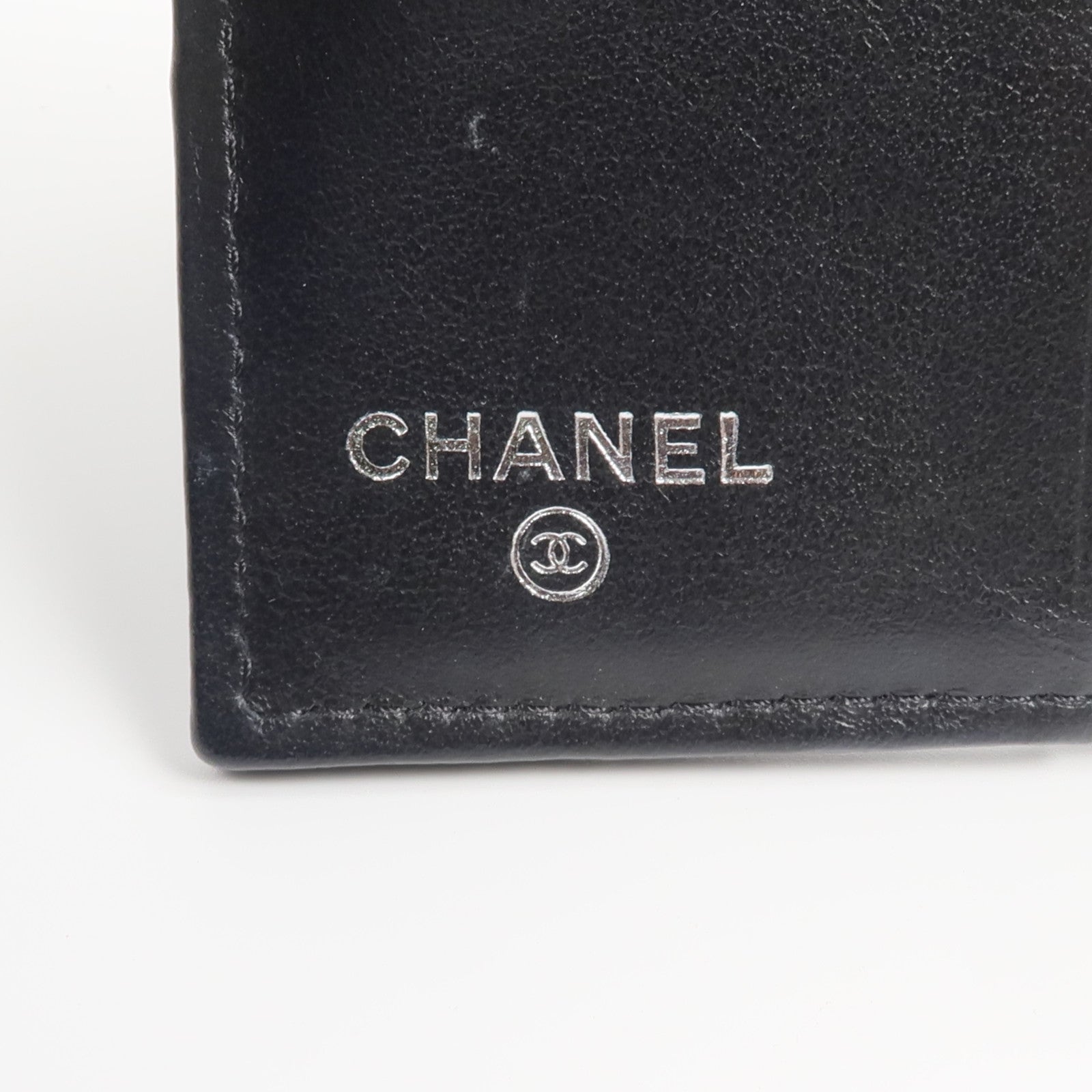 CHANEL 牛皮皮革Fold Wallet錢包