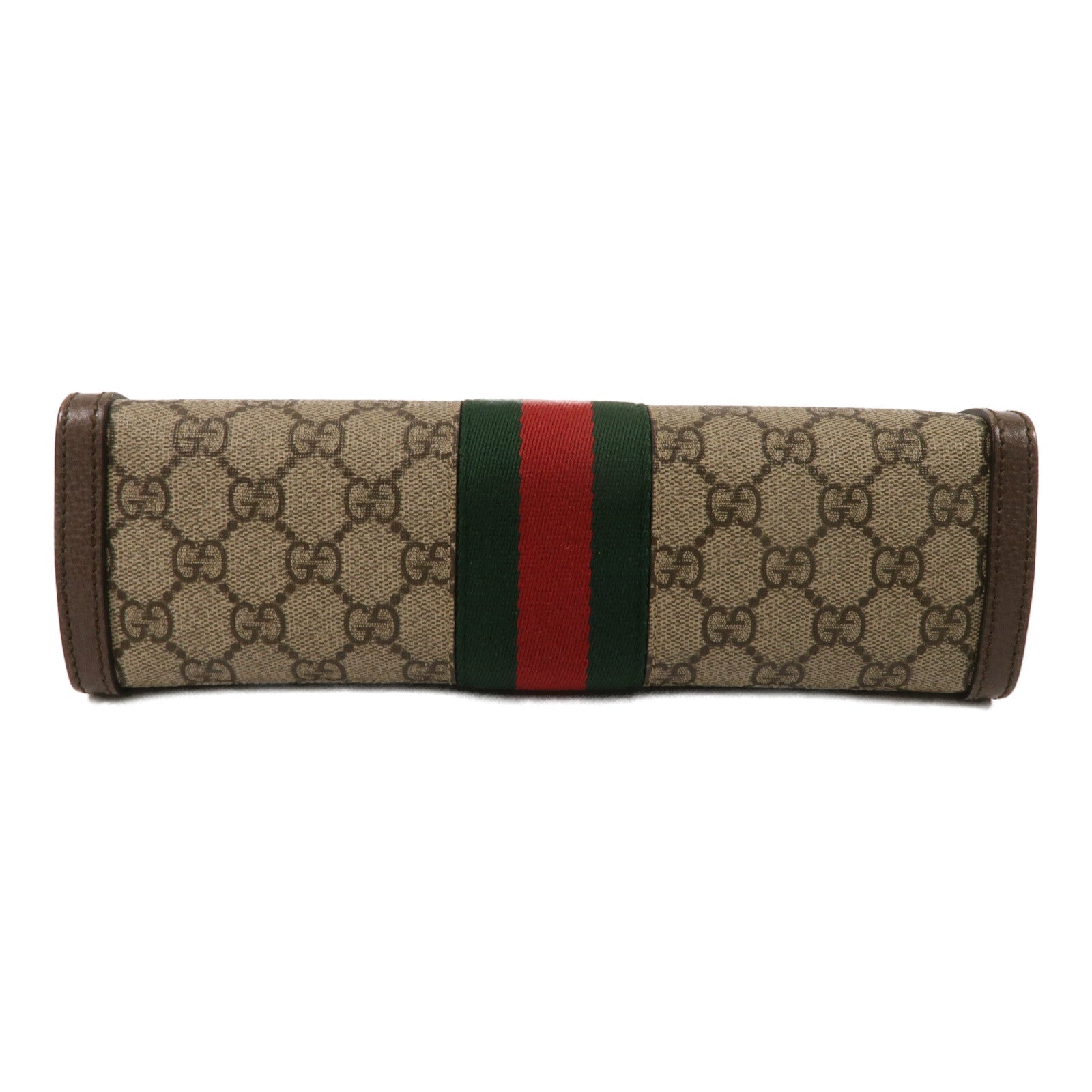 GUCCI 塗層帆布Ophidia GG鏈帶肩背袋