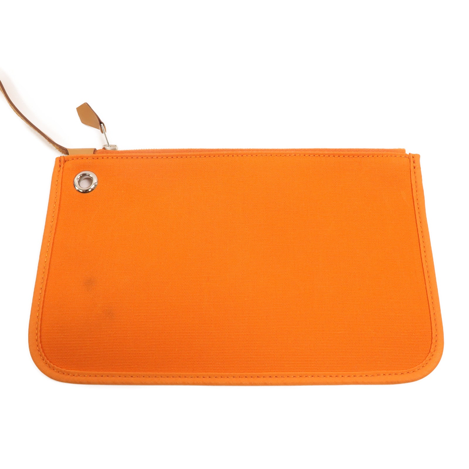 HERMES 帆布Herbag PM手挽肩背兩用袋Orange