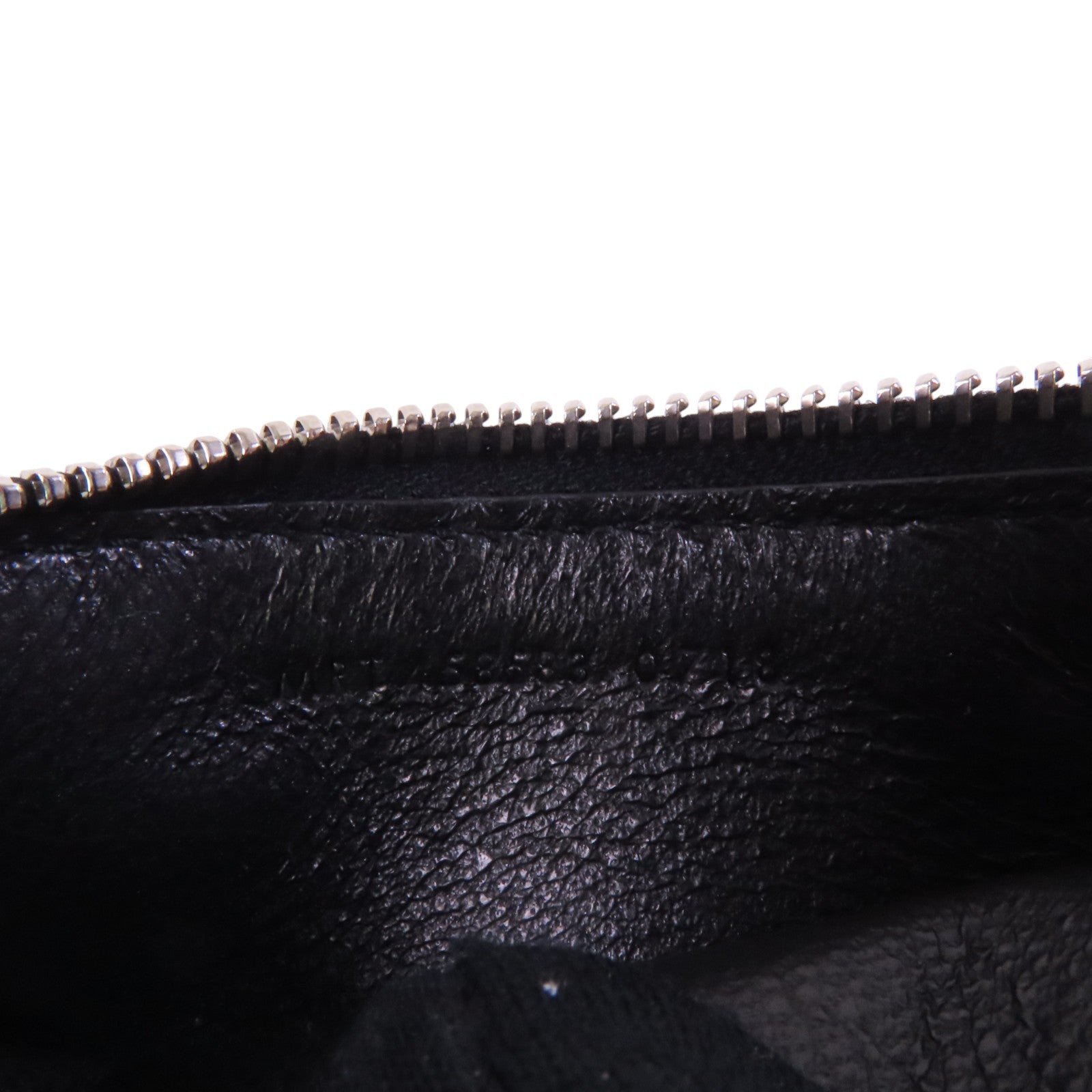 SAINT LAURENT 牛皮皮革Card Case銀扣卡套