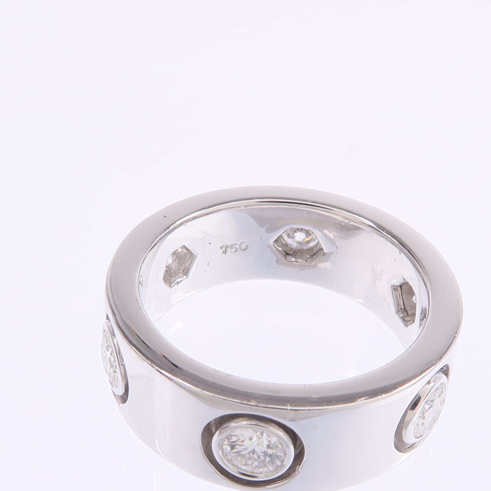 JEWELRY 18K白金Diamond Ring鑽石戒指US#5.25