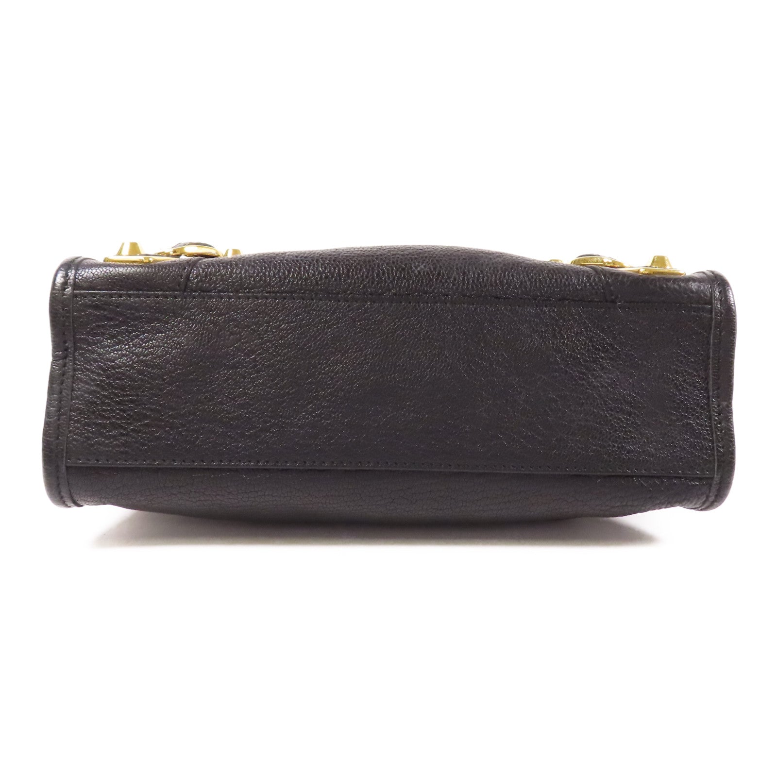 BALENCIAGA 牛皮皮革Mini City金扣手挽肩背兩用袋