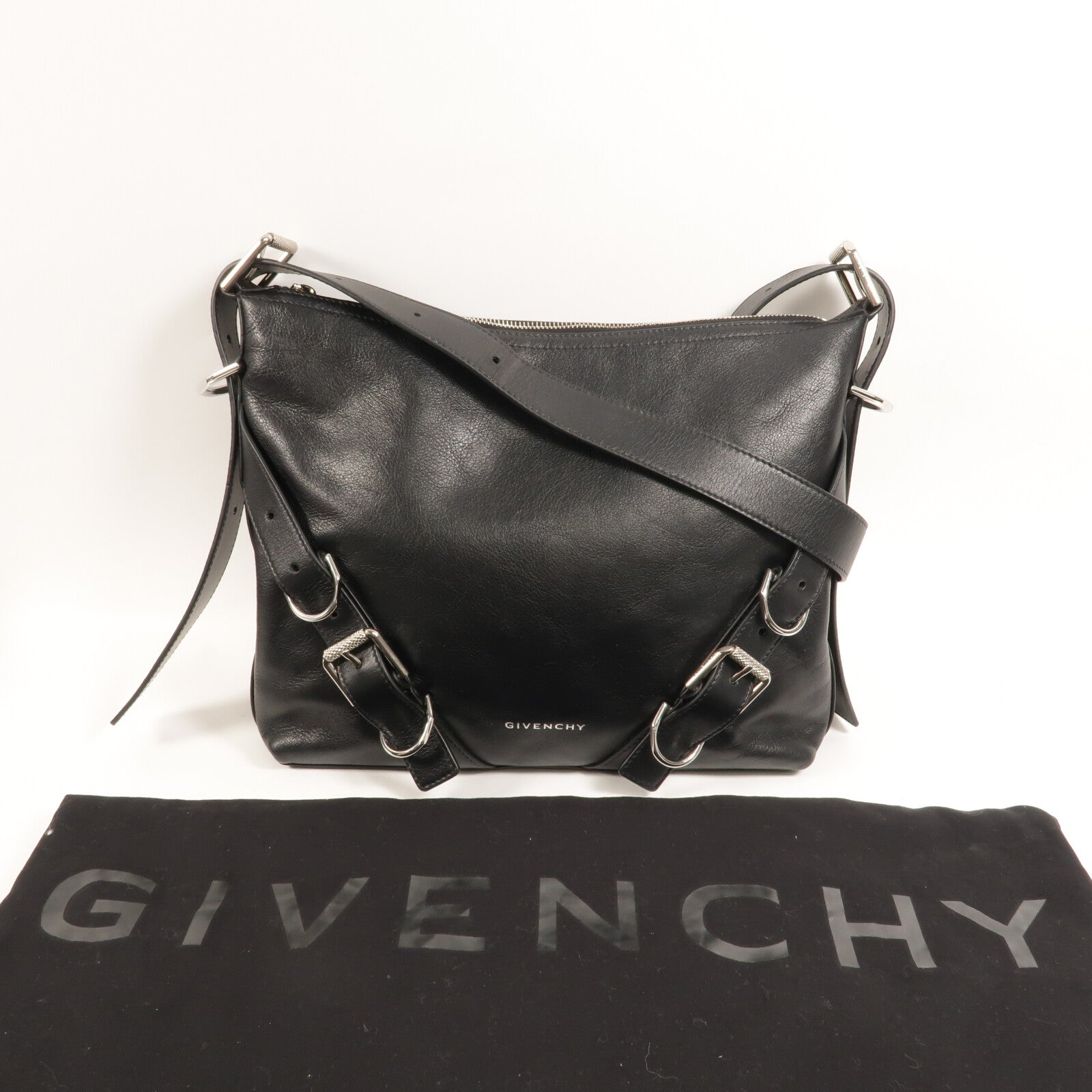 GIVENCHY 牛皮皮革Voyou Small肩背袋