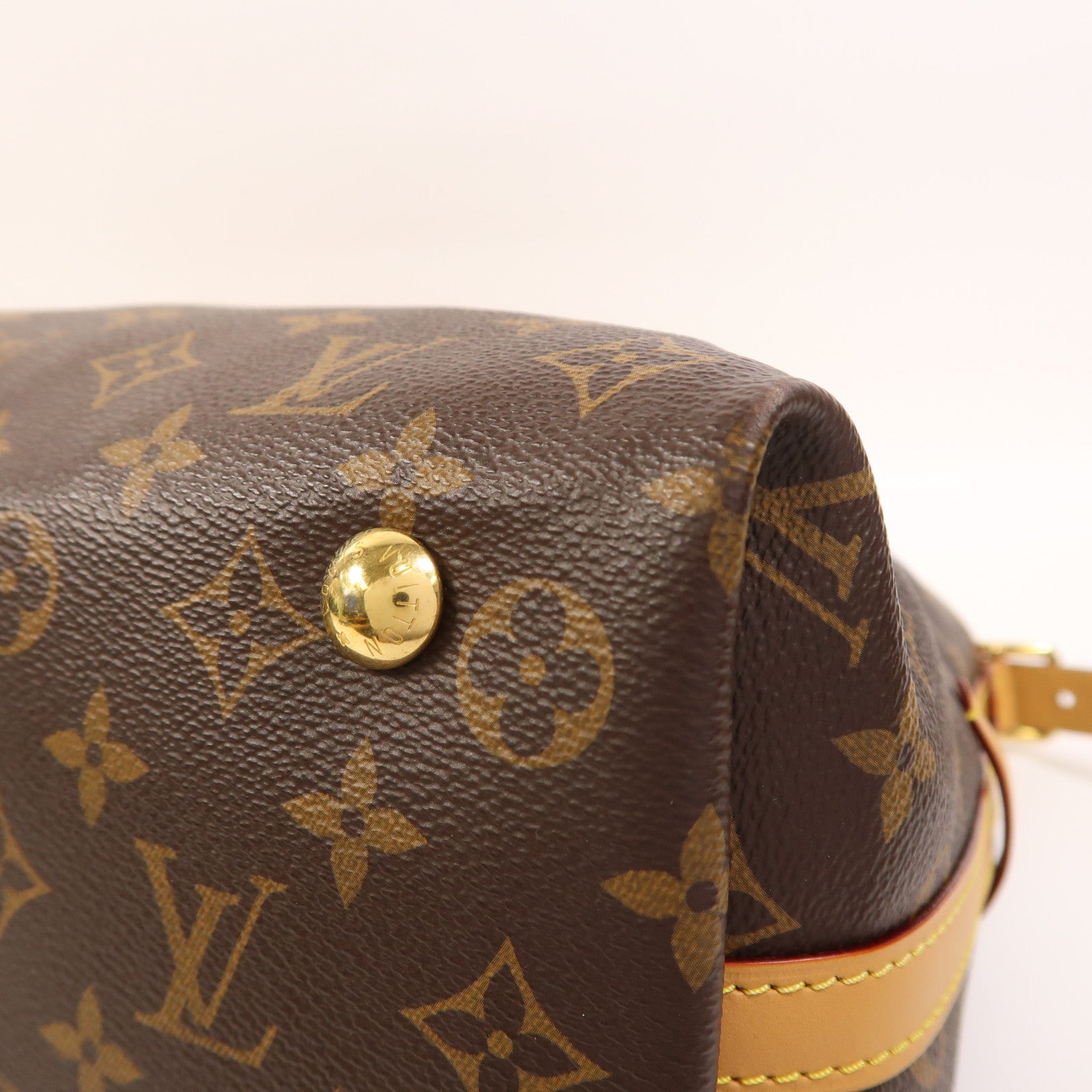LOUIS VUITTON Monogram CarryAll PM金扣肩背袋