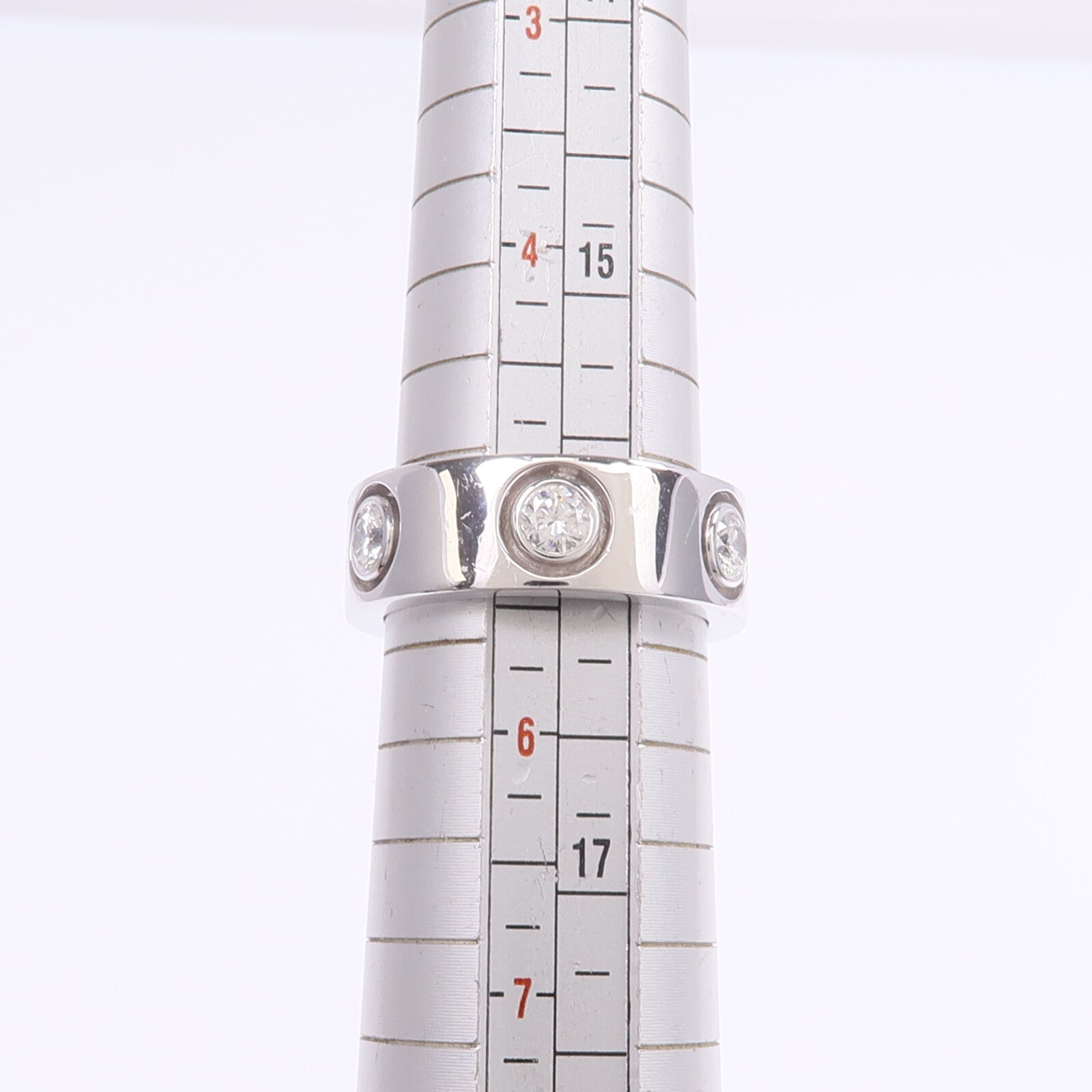 JEWELRY 18K白金Diamond Ring鑽石戒指US#5.25