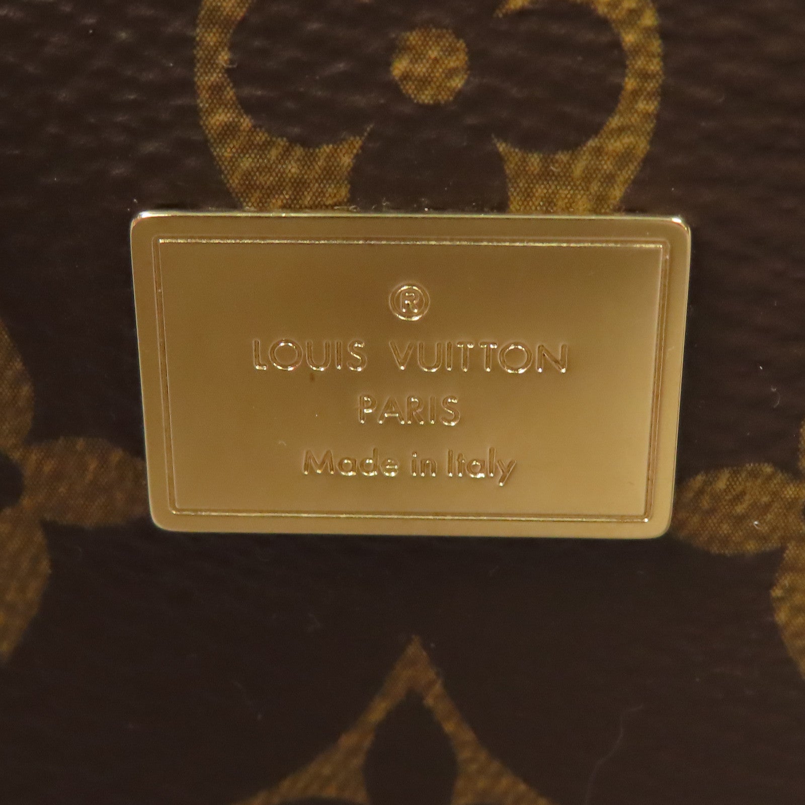 LOUIS VUITTON 漆皮皮革Venice金扣肩背袋