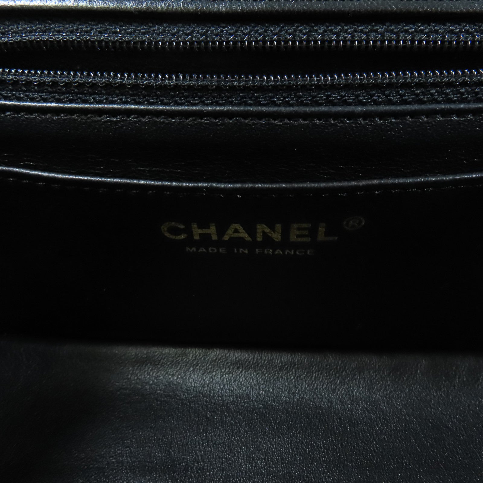 CHANEL 牛皮皮革2.55 Mini金扣鏈帶肩背袋
