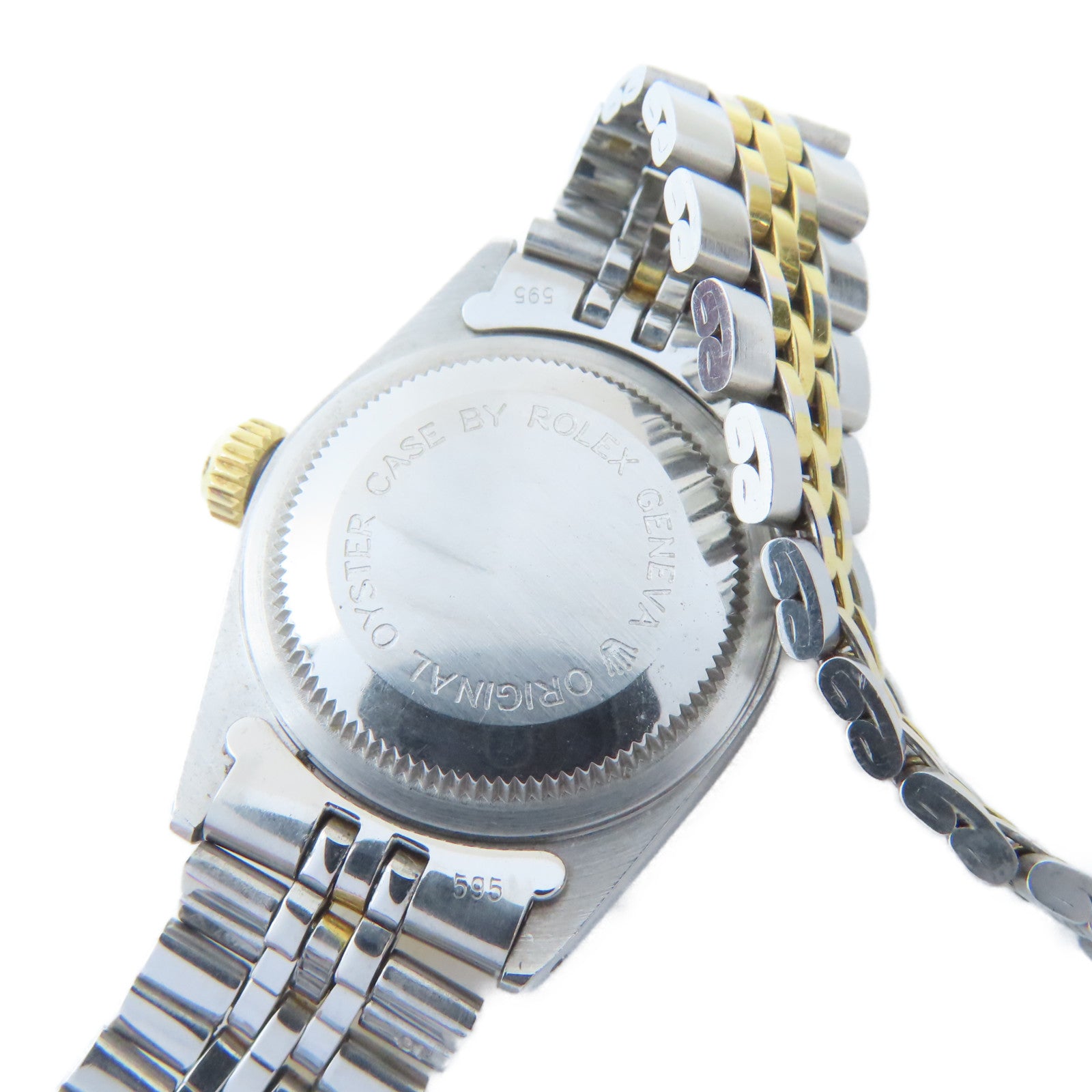 TUDOR Princess Oysterdate18K黃金/不鏽鋼手錶自動機芯白色#17cm