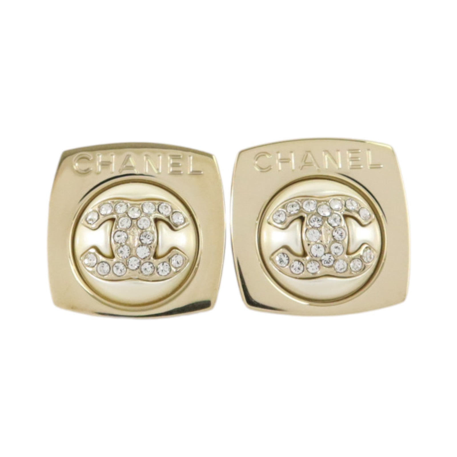 CHANEL PVC/金屬Earrings耳環
